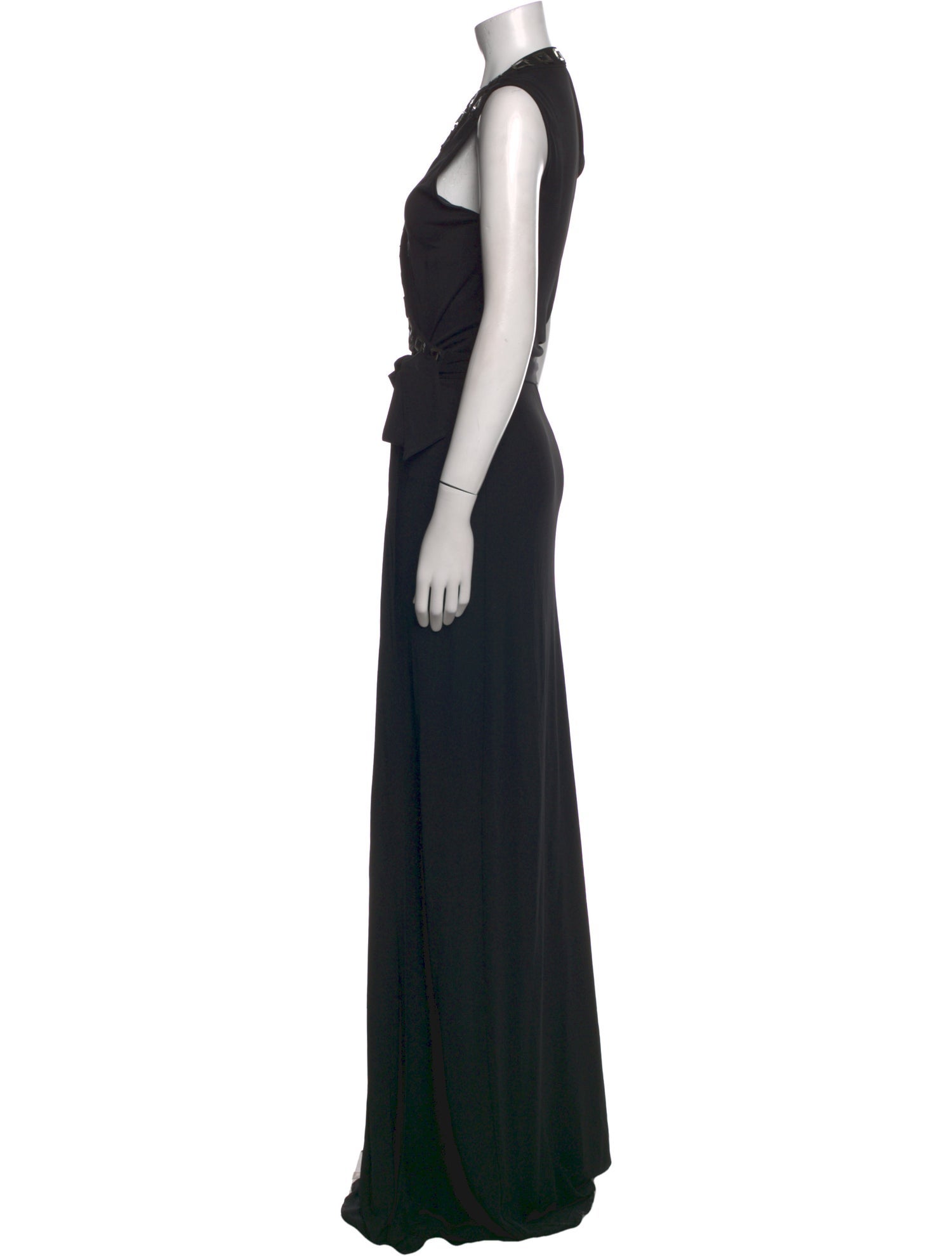 Diane von Furstenberg V-Neck Midi Length Dress