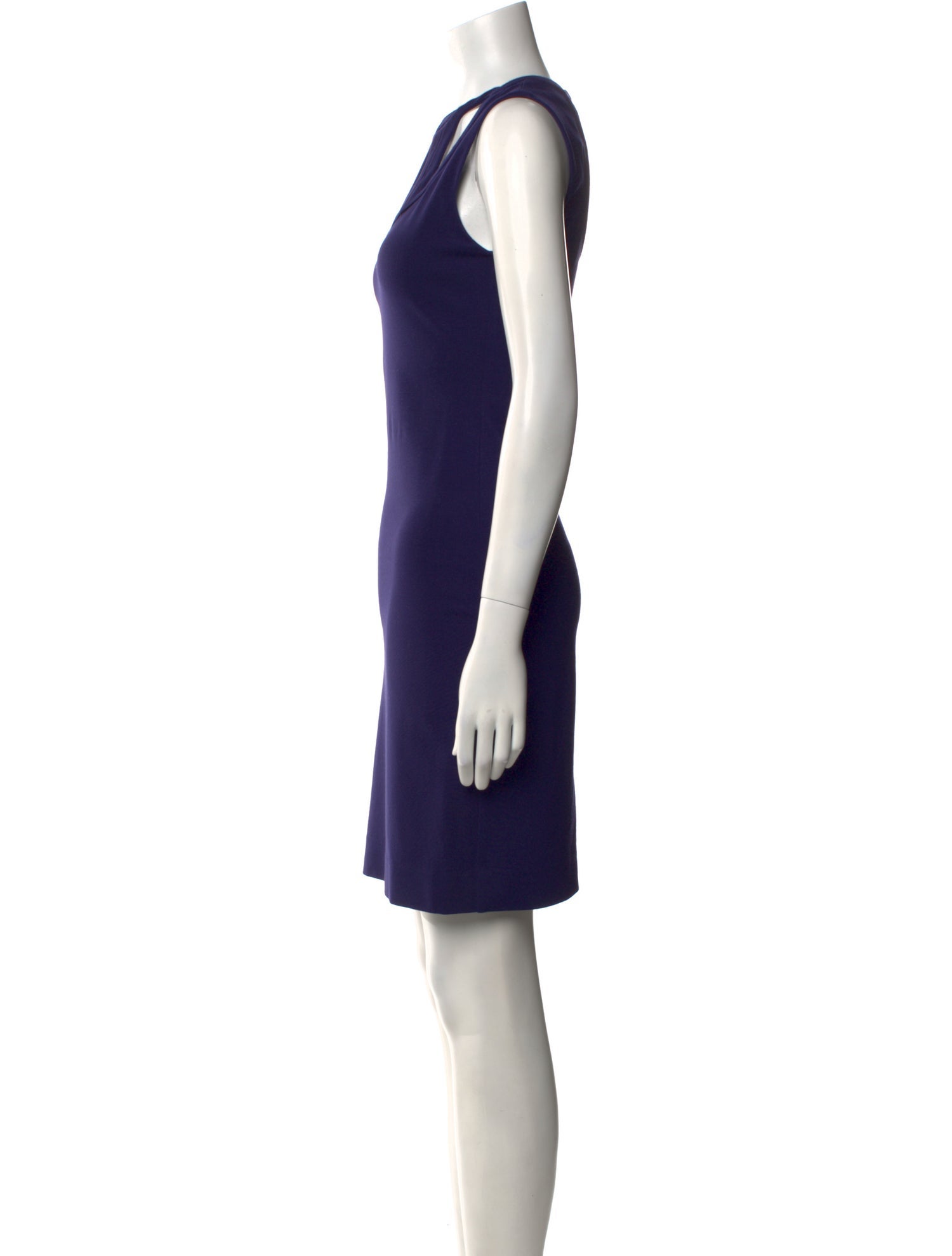 Diane von Furstenberg Crew Neck Mini Dress