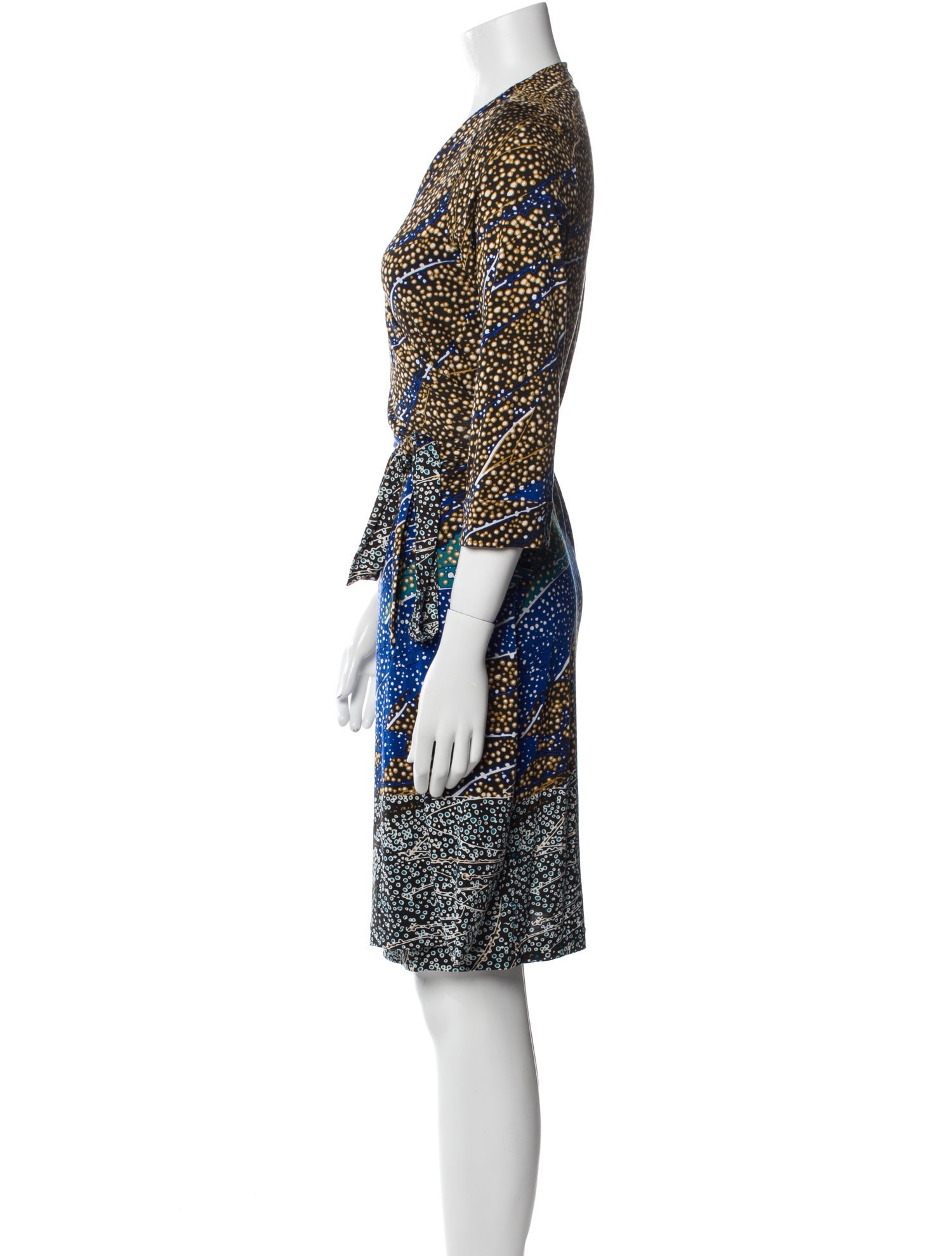 Diane von Furstenberg Silk Knee-Length Dress