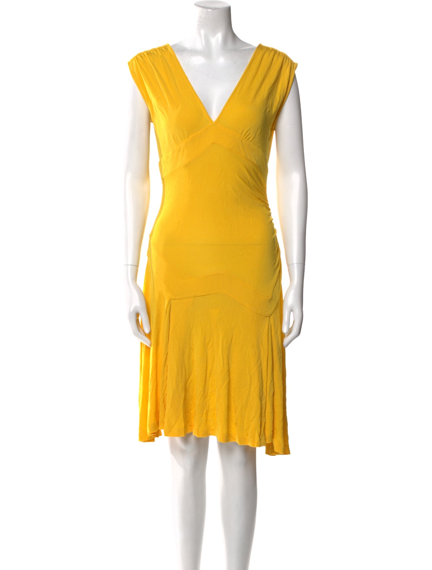 Diane von Furstenberg V-Neck Mini Dress