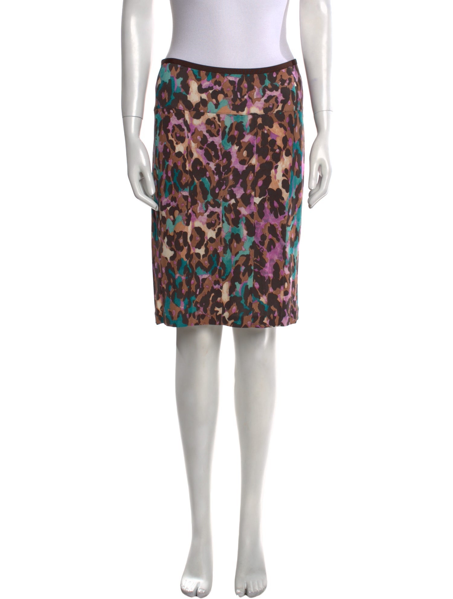 Diane von Furstenberg Silk Knee-Length Skirt