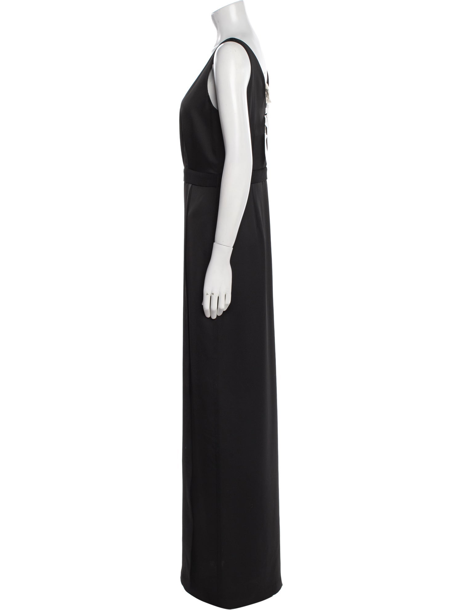 Diane von Furstenberg V-Neck Long Dress