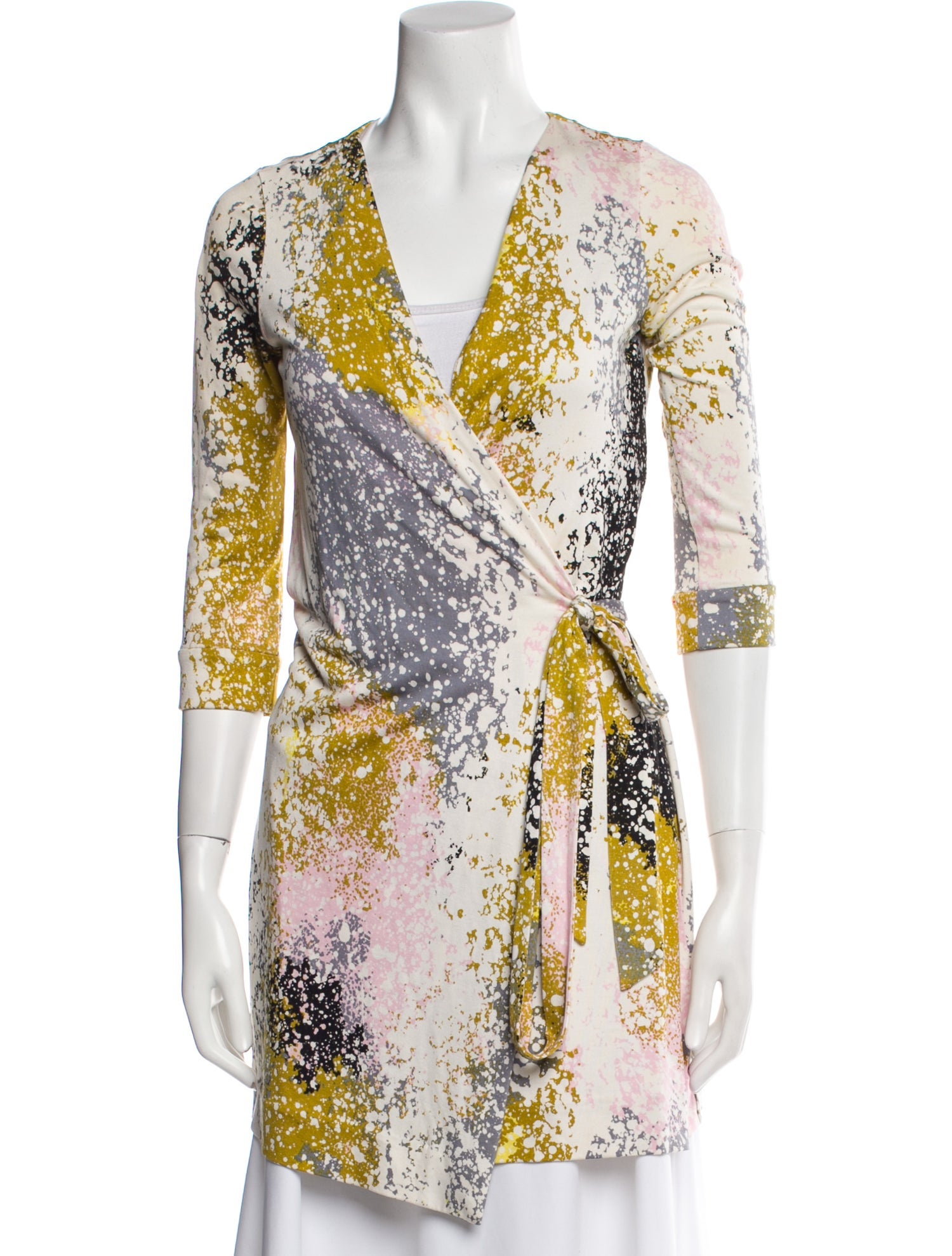 Diane von Furstenberg Silk Printed Evening Jacket