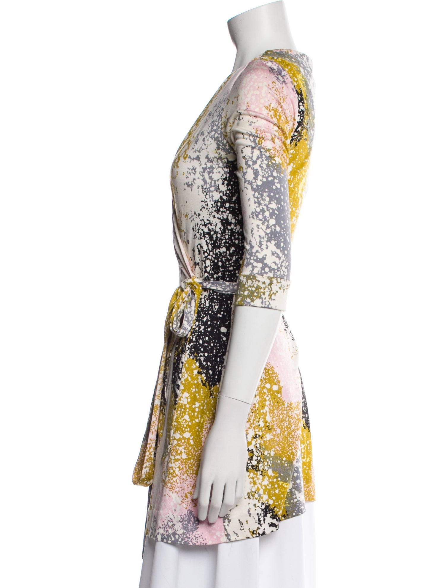 Diane von Furstenberg Silk Printed Evening Jacket