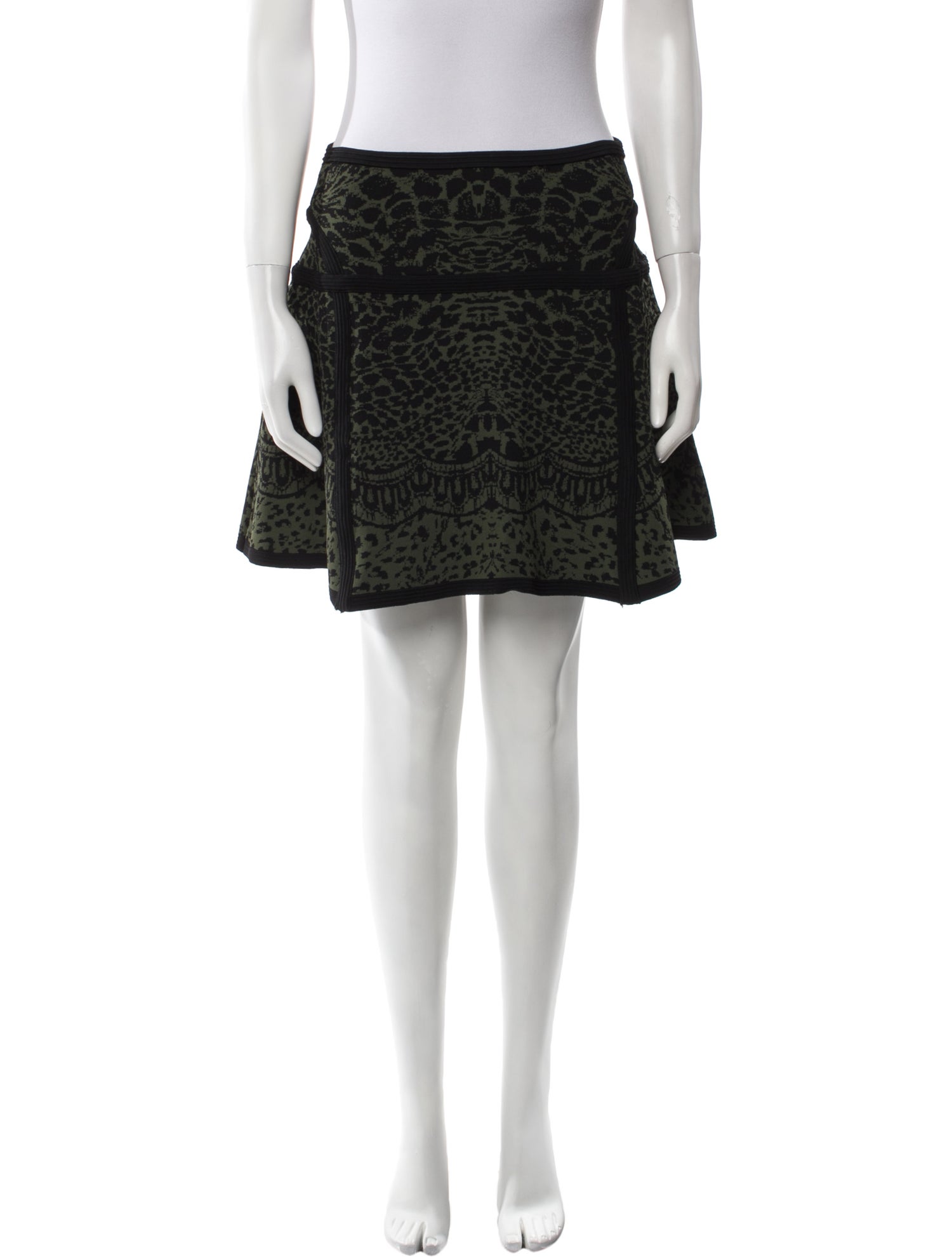 Diane von Furstenberg Printed Mini Skirt