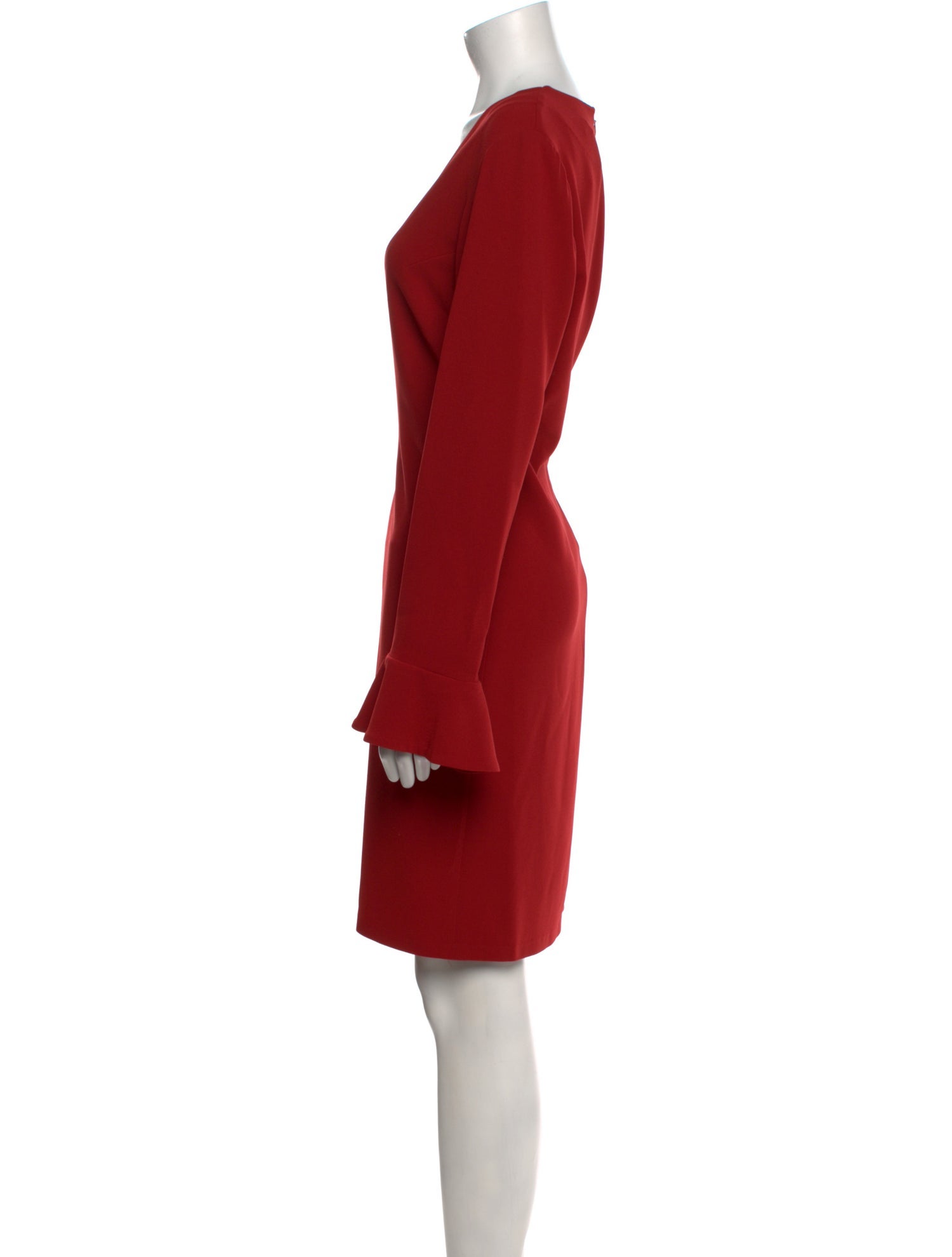 Diane von Furstenberg Square Neckline Knee-Length Dress