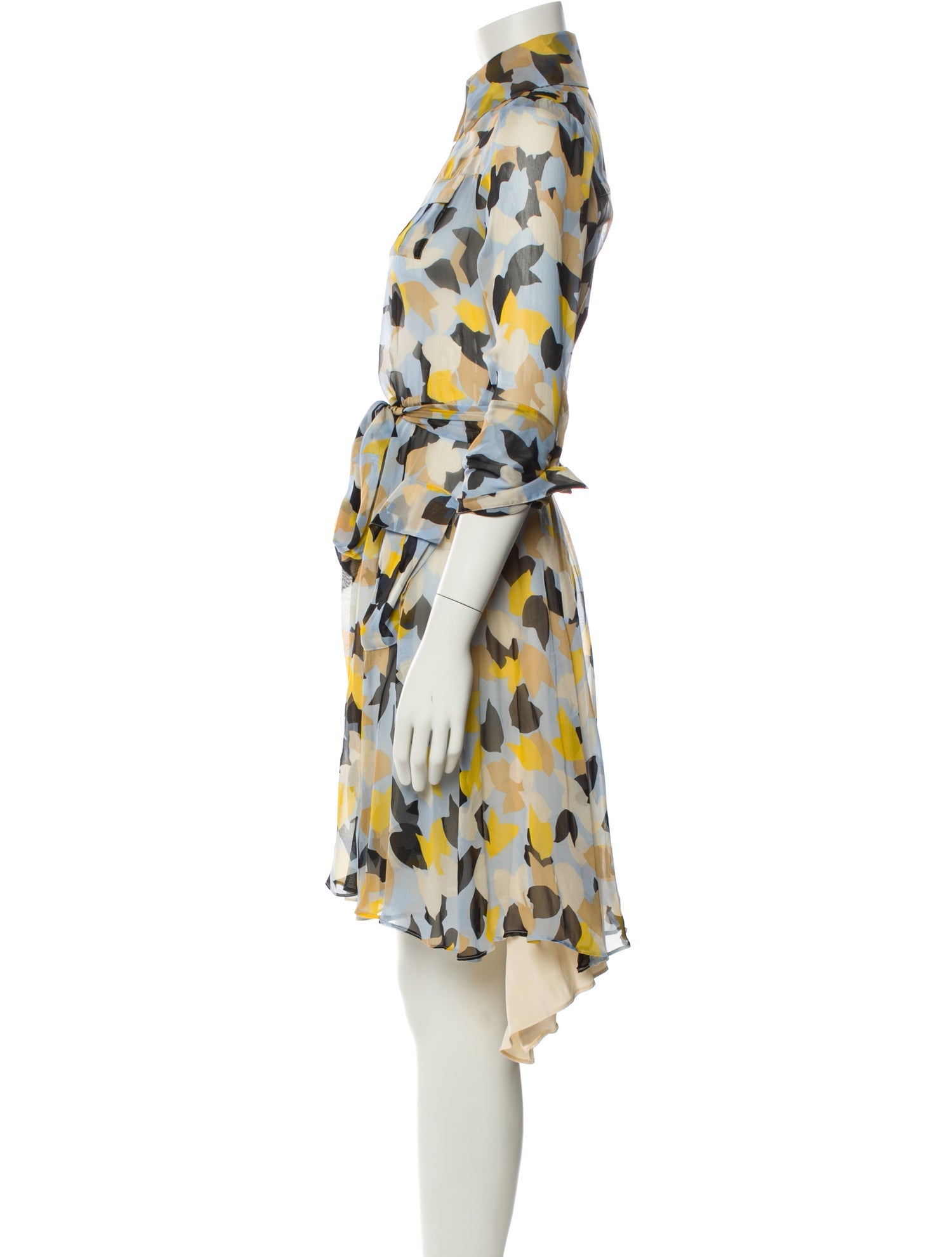 Diane von Furstenberg Silk Knee-Length Dress