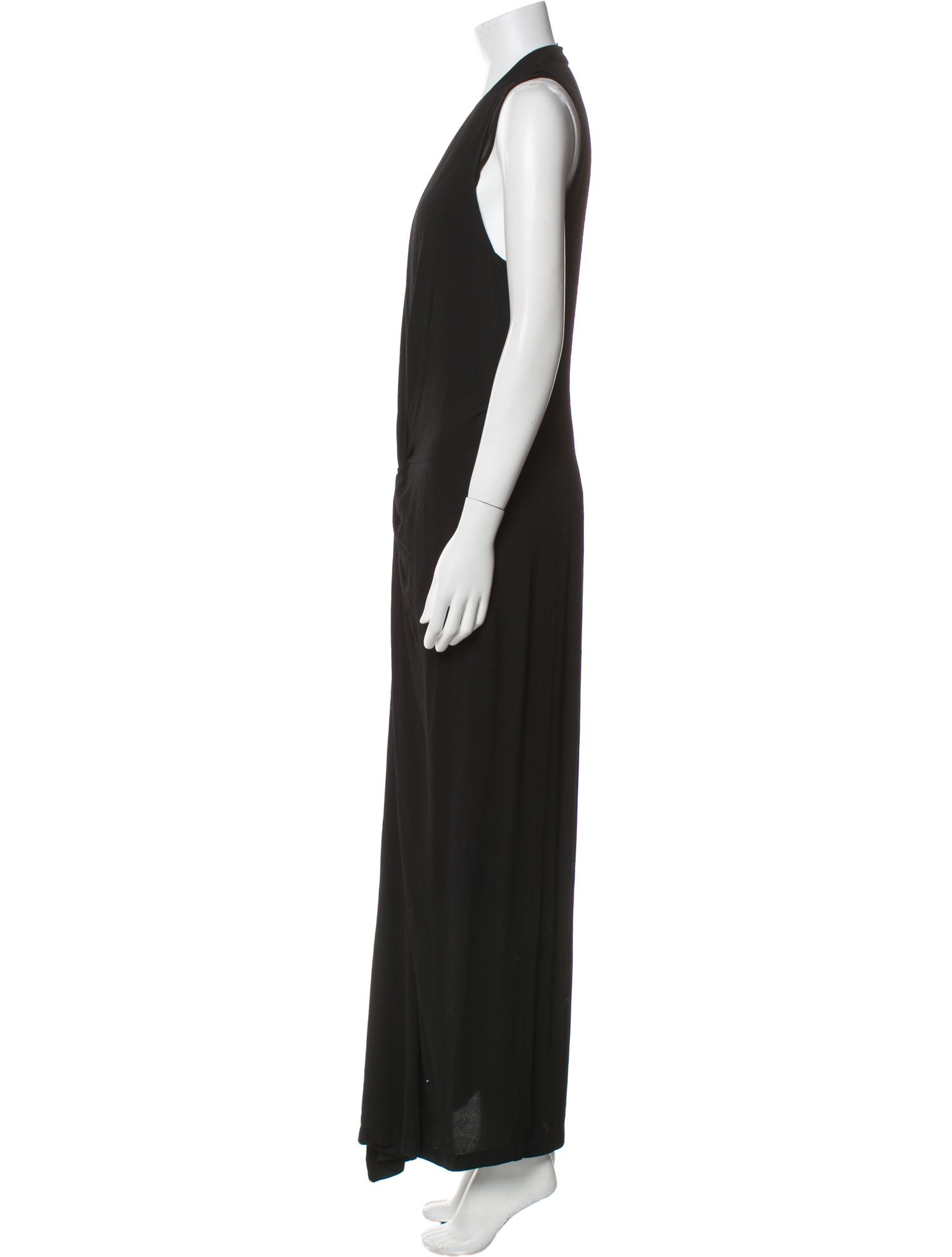 Diane von Furstenberg V-Neck Long Dress