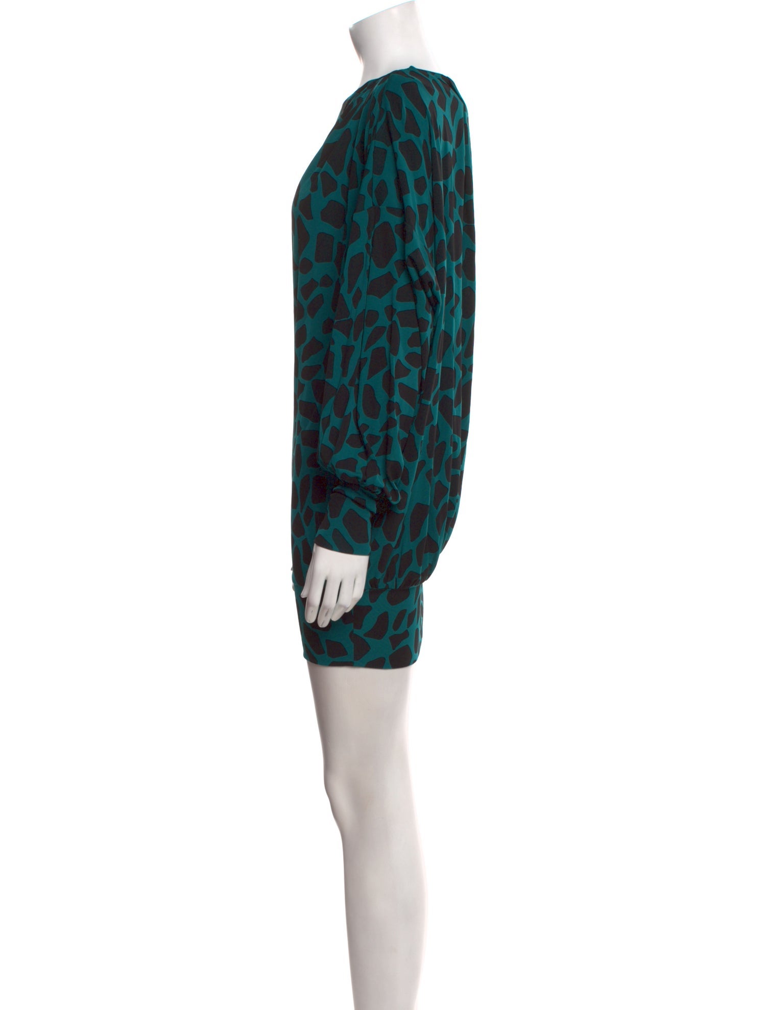 Diane von Furstenberg Animal Print Mini Dress w/ Tags