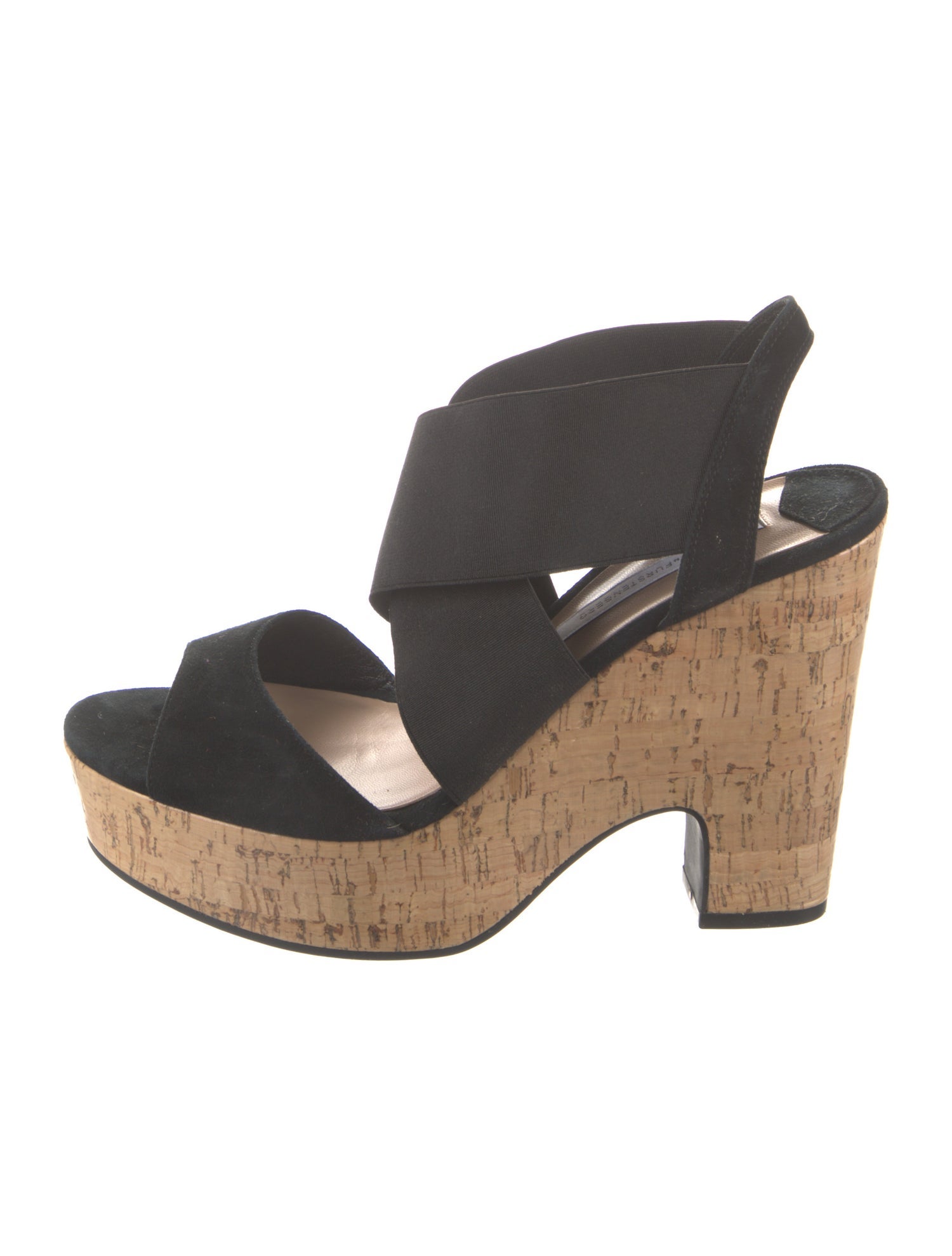 Diane von Furstenberg Suede Slingback Sandals