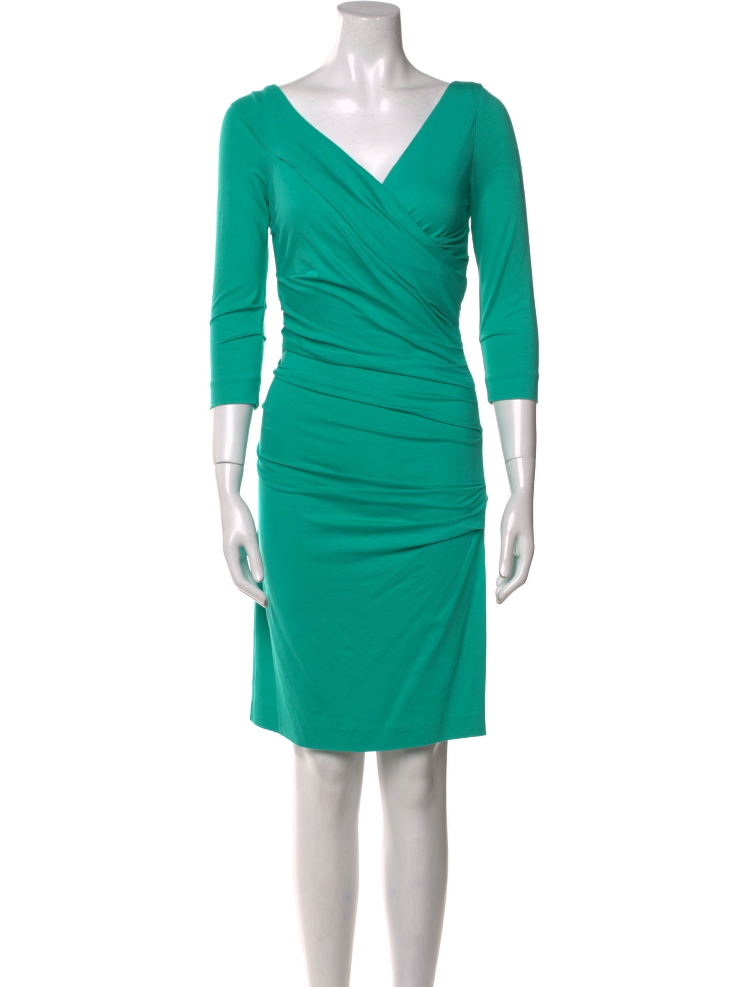 Diane von Furstenberg V-Neck Mini Dress