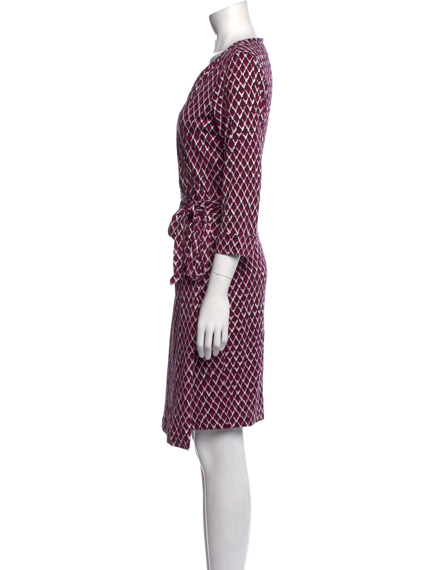 Diane von Furstenberg Silk Knee-Length Dress