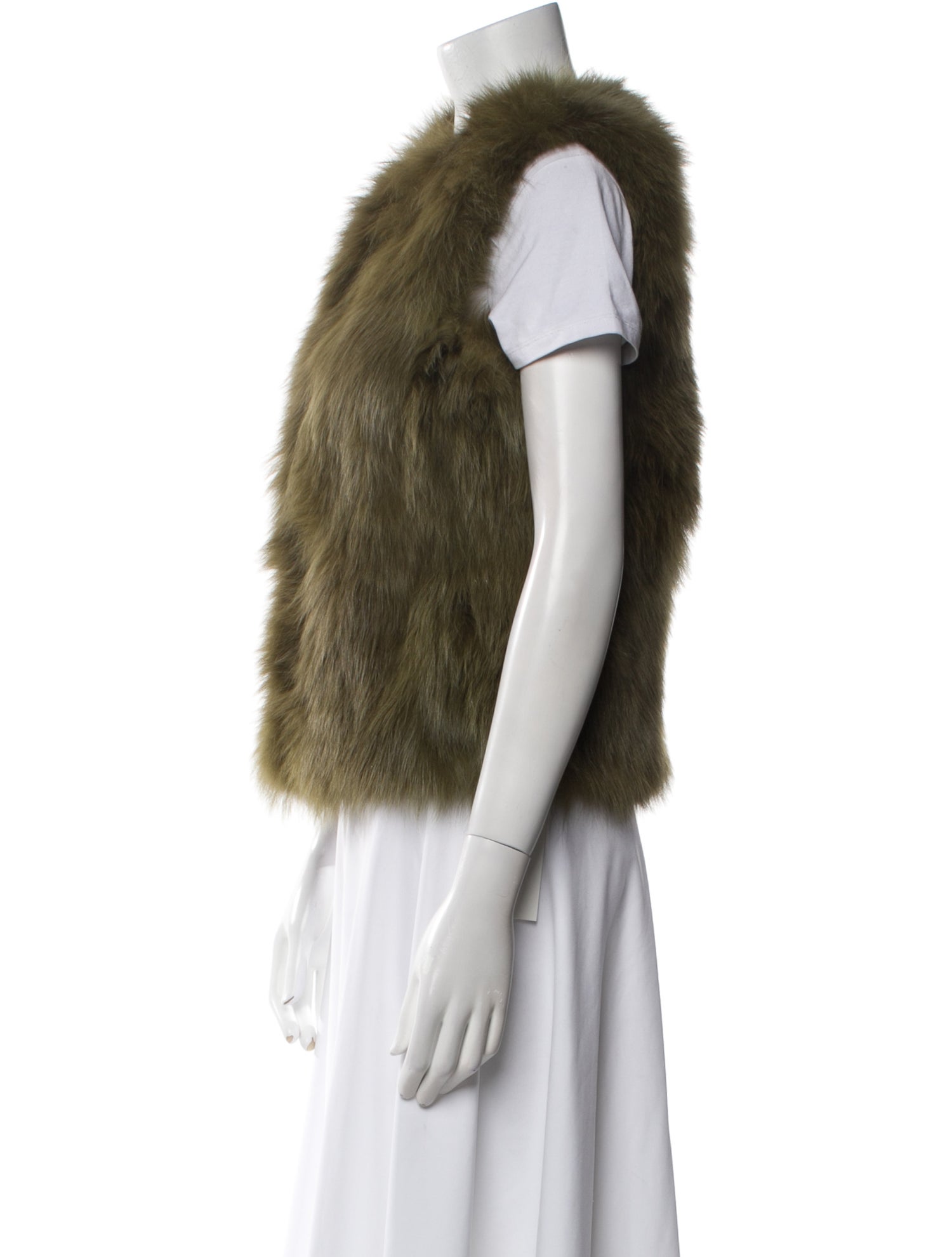 Diane von Furstenberg Fox Fur Coat