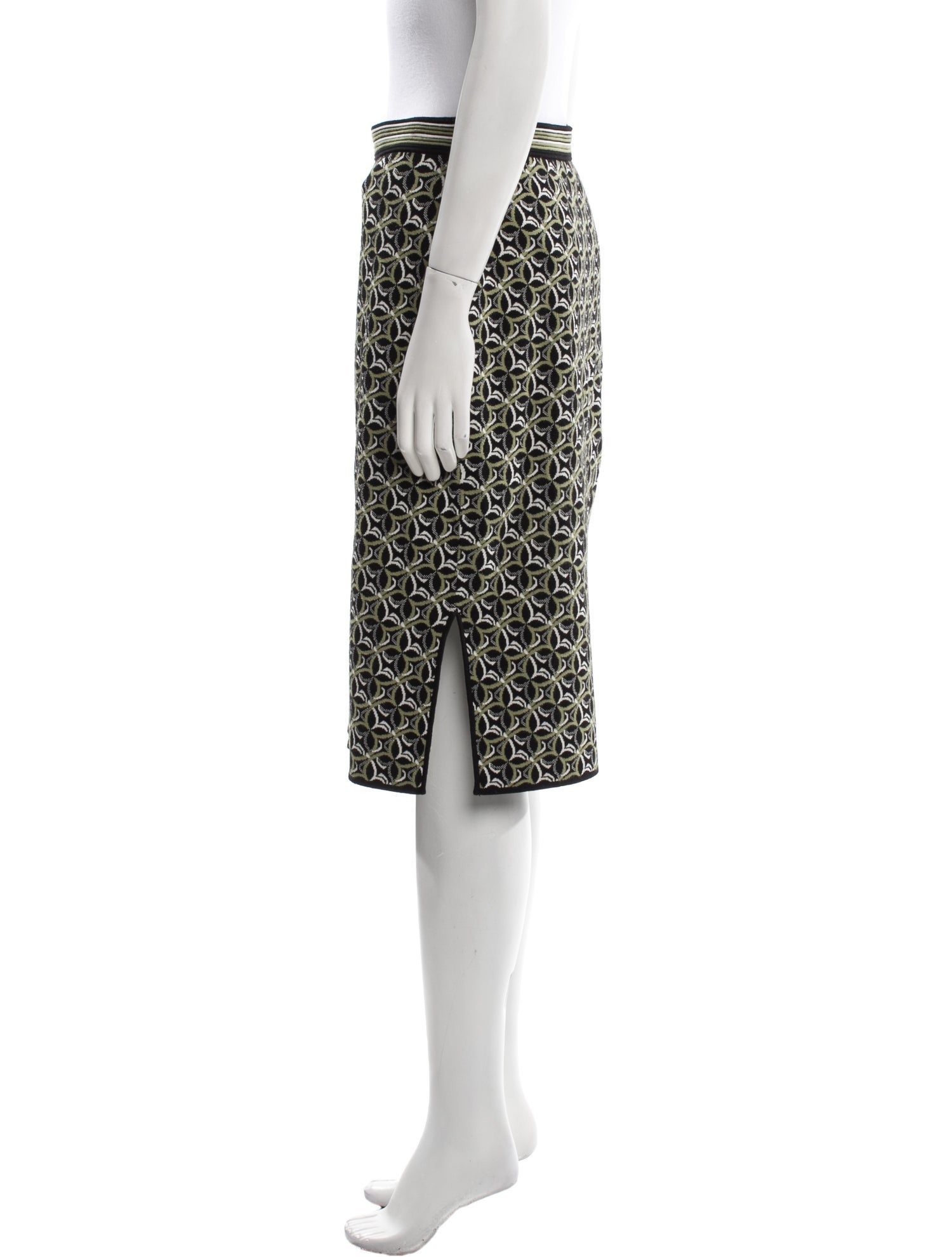 Diane von Furstenberg Printed Knee-Length Skirt