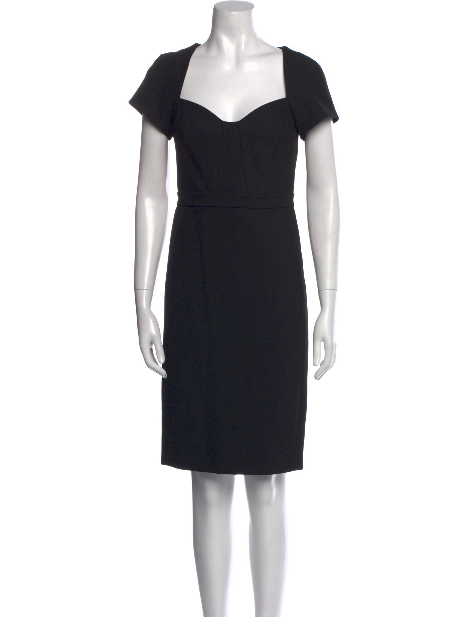 Diane von Furstenberg Square Neckline Knee-Length Dress