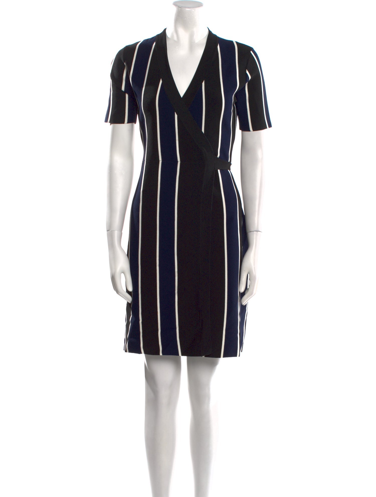 Diane von Furstenberg Striped Mini Dress