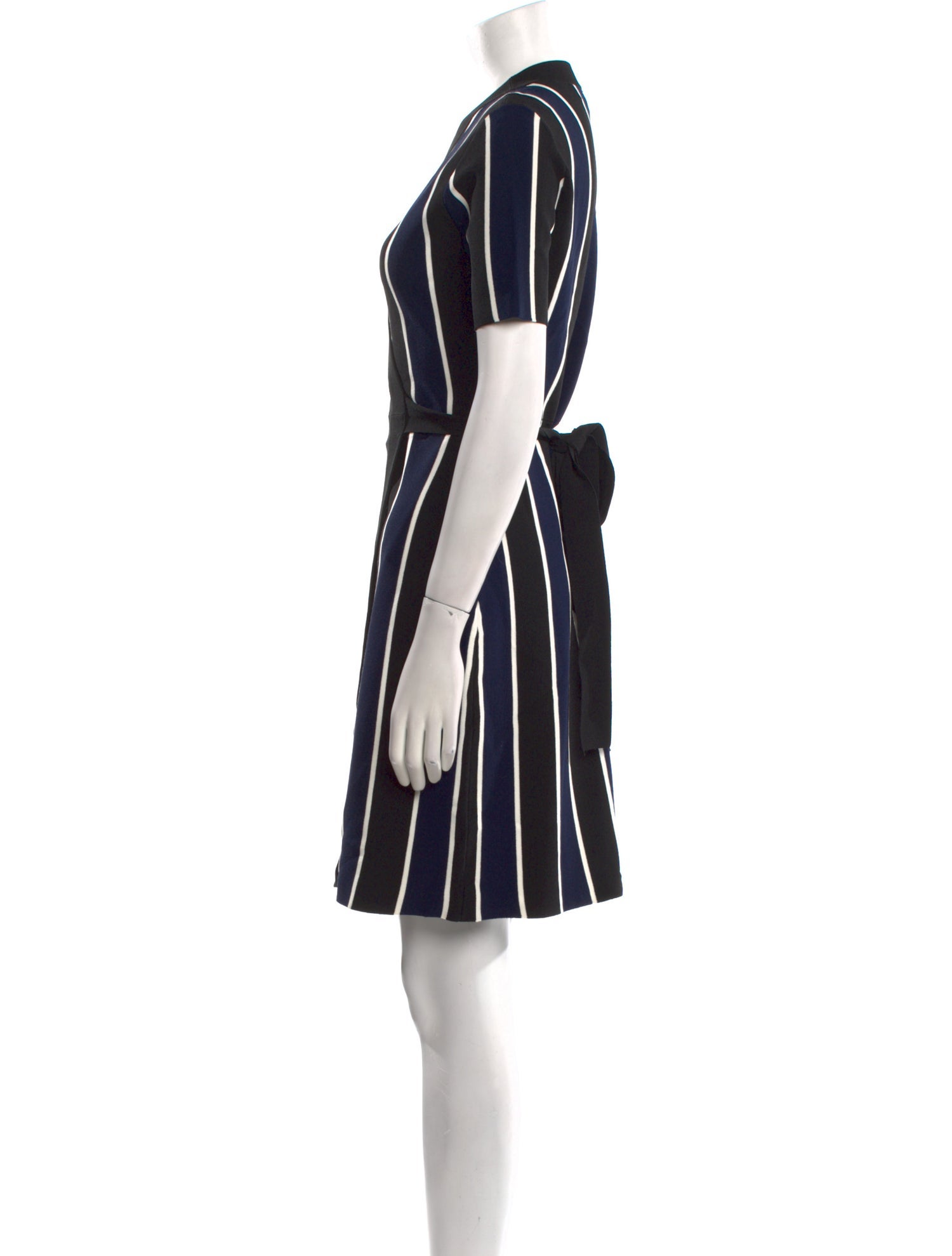 Diane von Furstenberg Striped Mini Dress