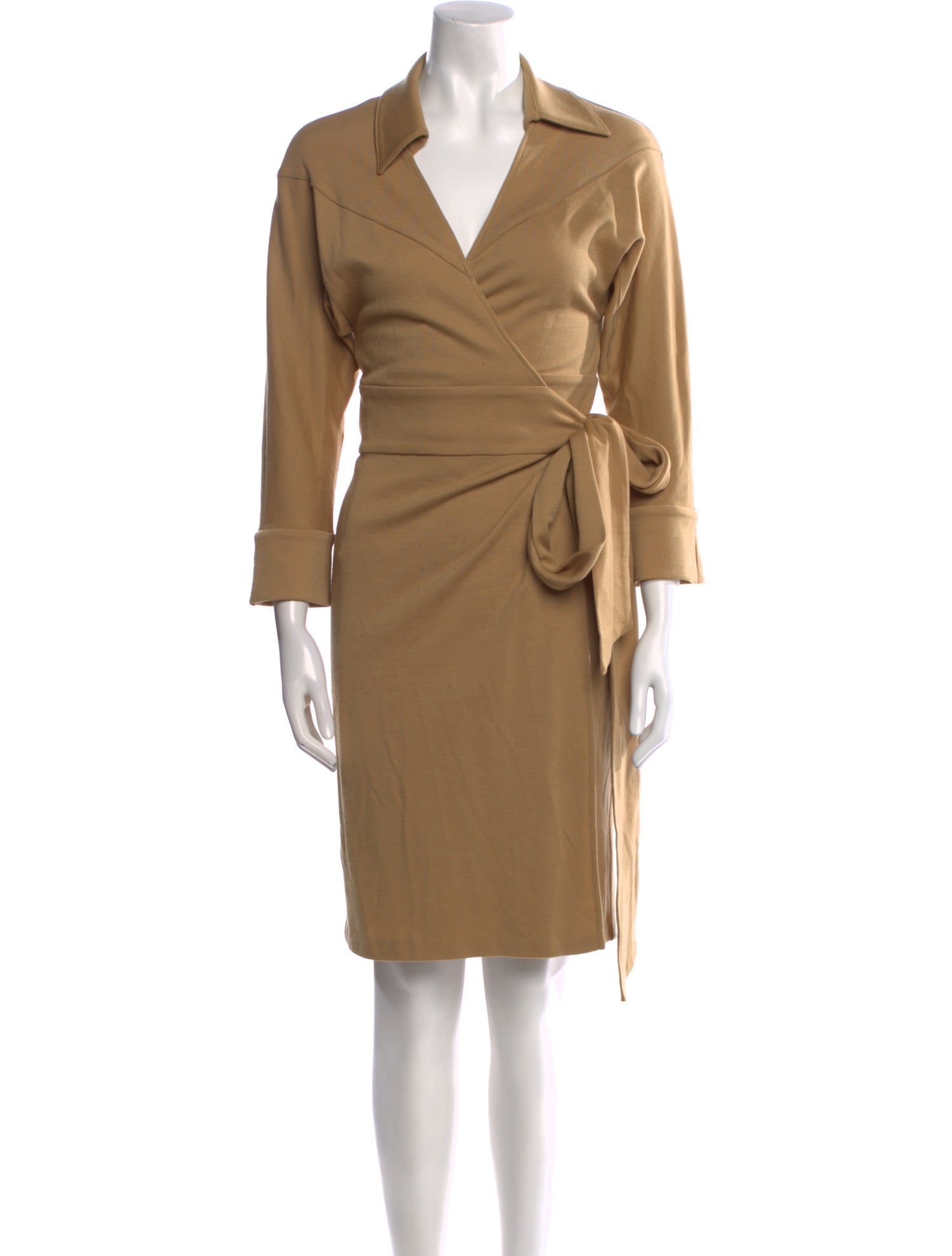 Diane von Furstenberg Wool Knee-Length Dress