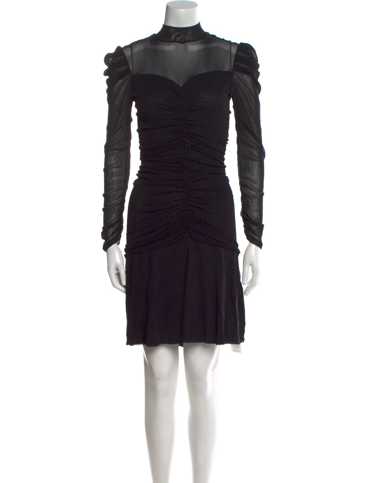 Diane von Furstenberg Mock Neck Mini Dress