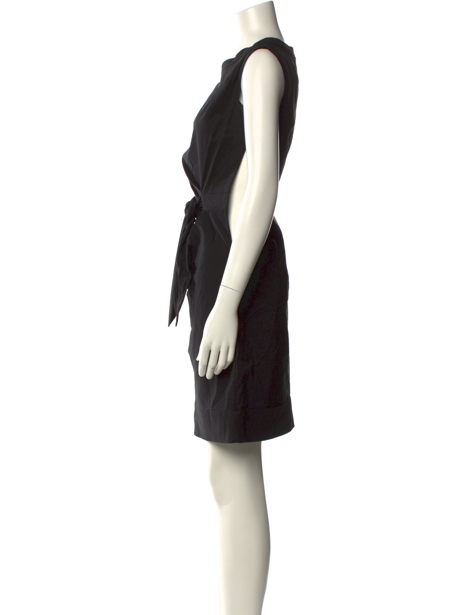 Diane von Furstenberg Bateau Neckline Mini Dress