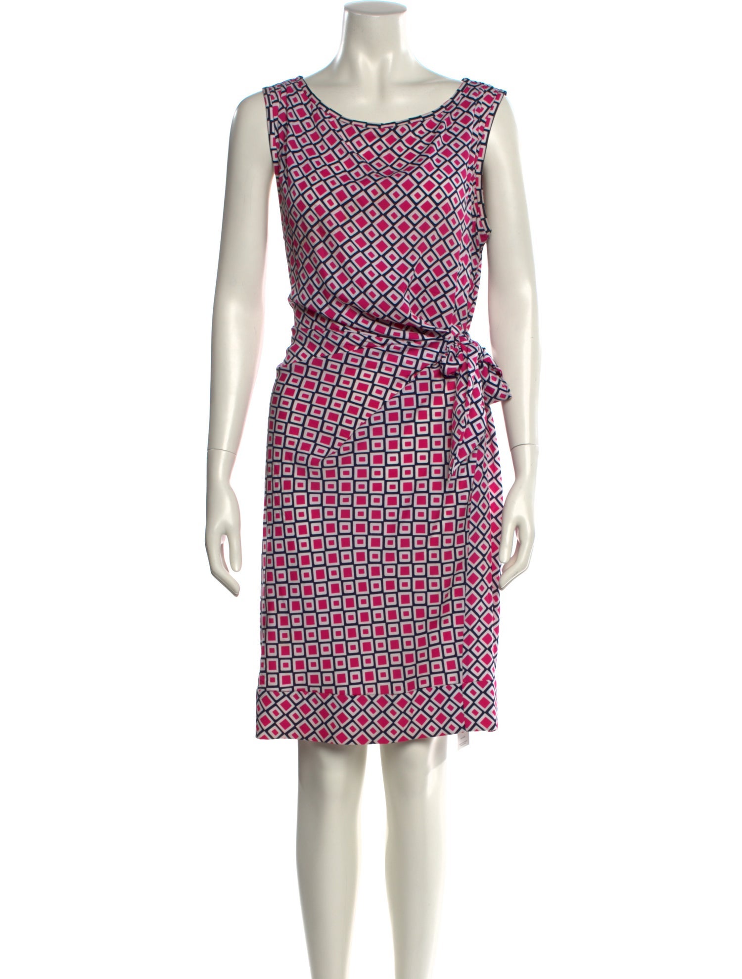 Diane von Furstenberg Silk Knee-Length Dress