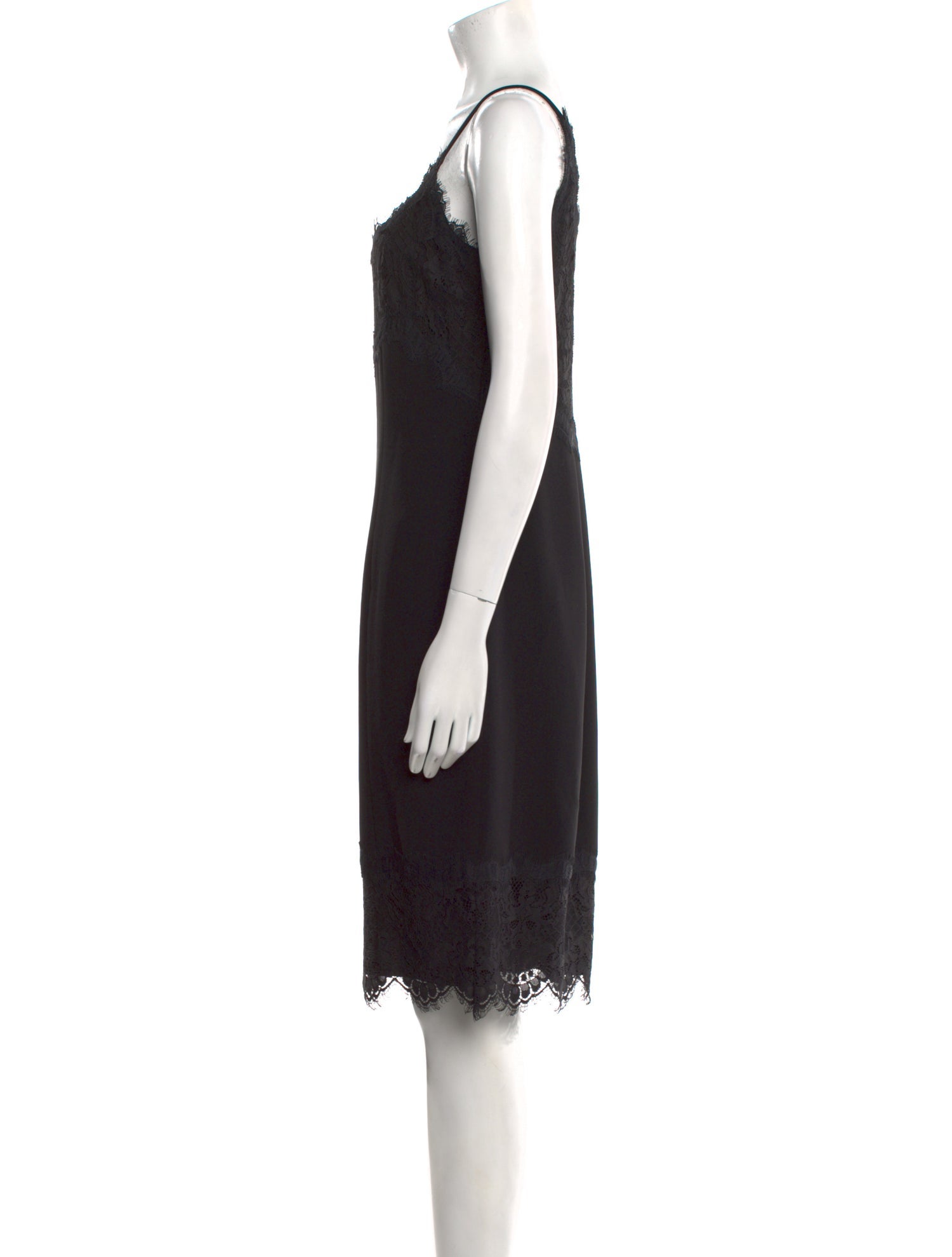 Diane von Furstenberg Scoop Neck Knee-Length Dress