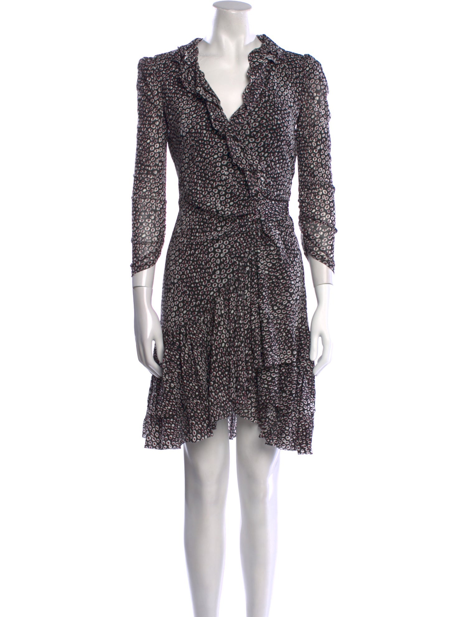 Diane von Furstenberg Printed Mini Dress