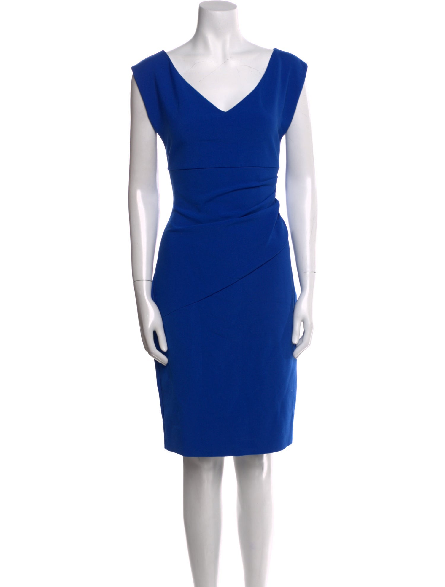 Diane von Furstenberg V-Neck Knee-Length Dress
