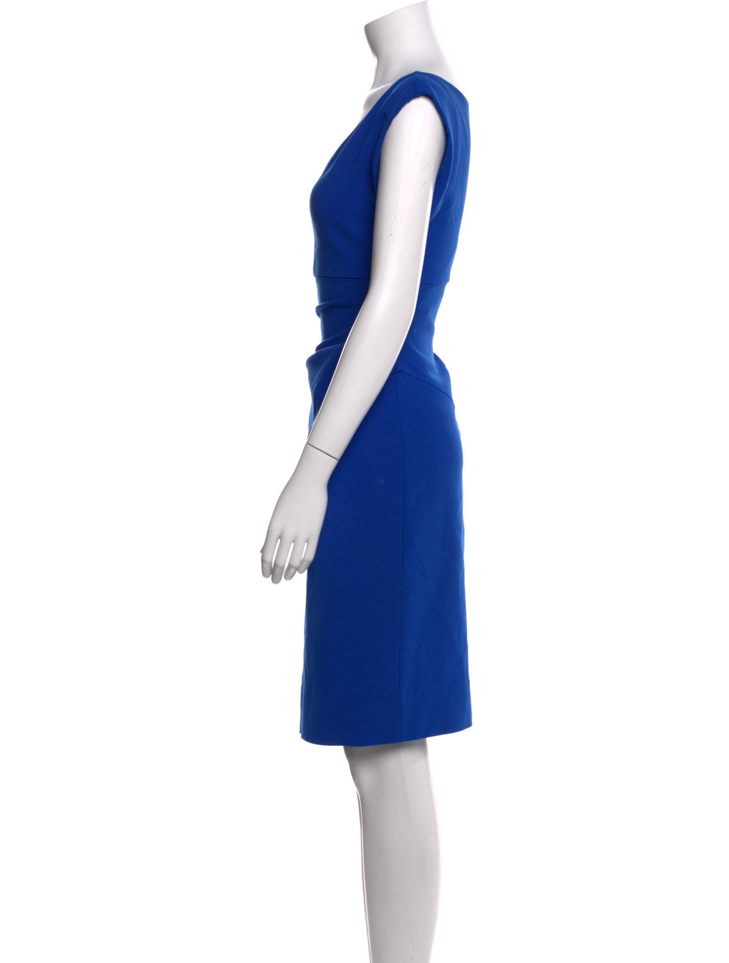 Diane von Furstenberg V-Neck Knee-Length Dress