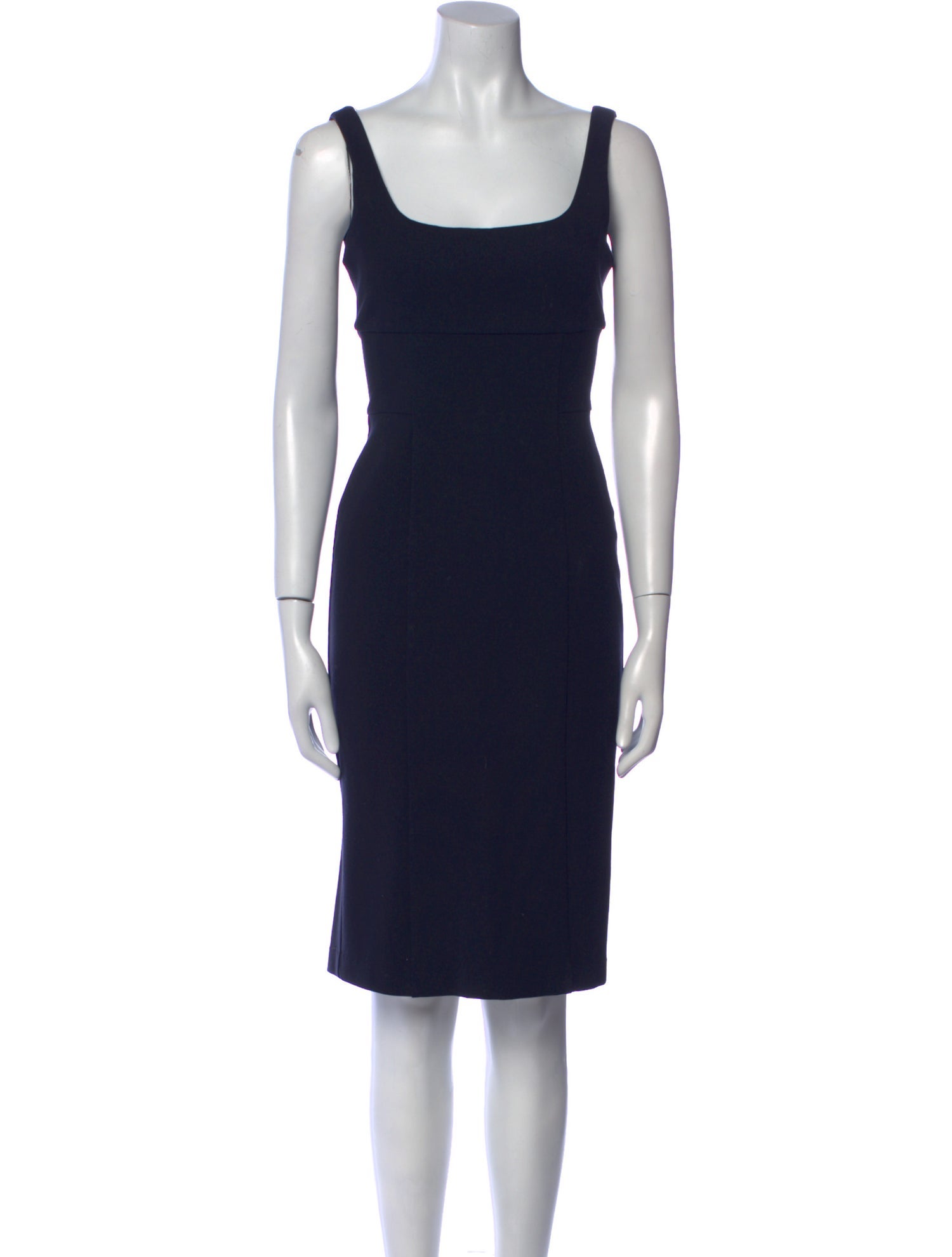 Diane von Furstenberg Square Neckline Knee-Length Dress