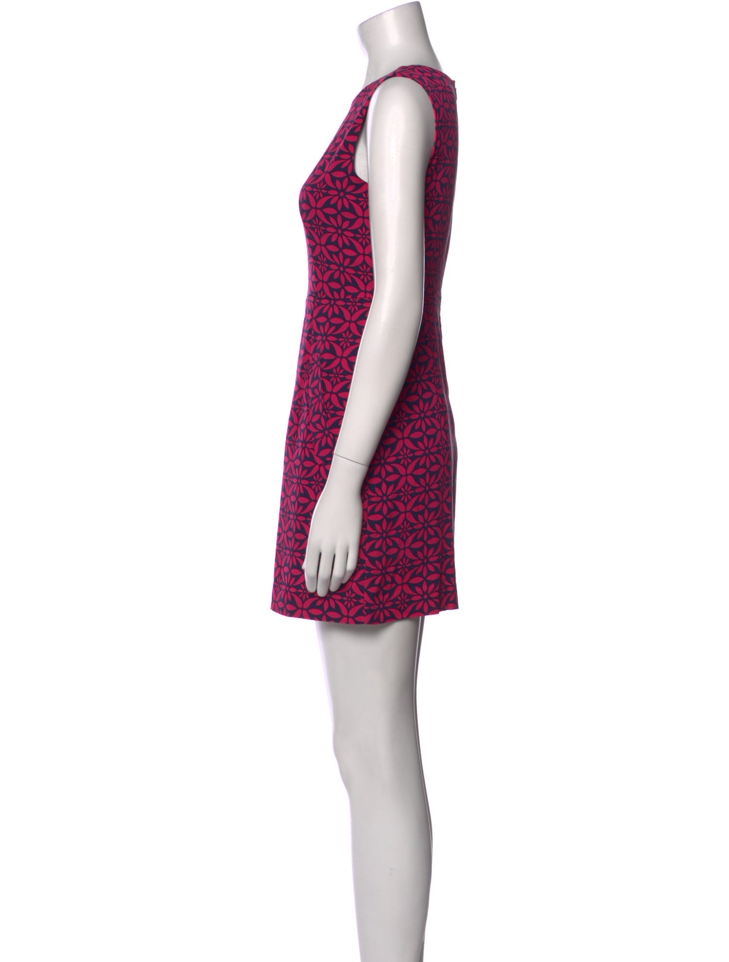 Diane von Furstenberg Printed Mini Dress