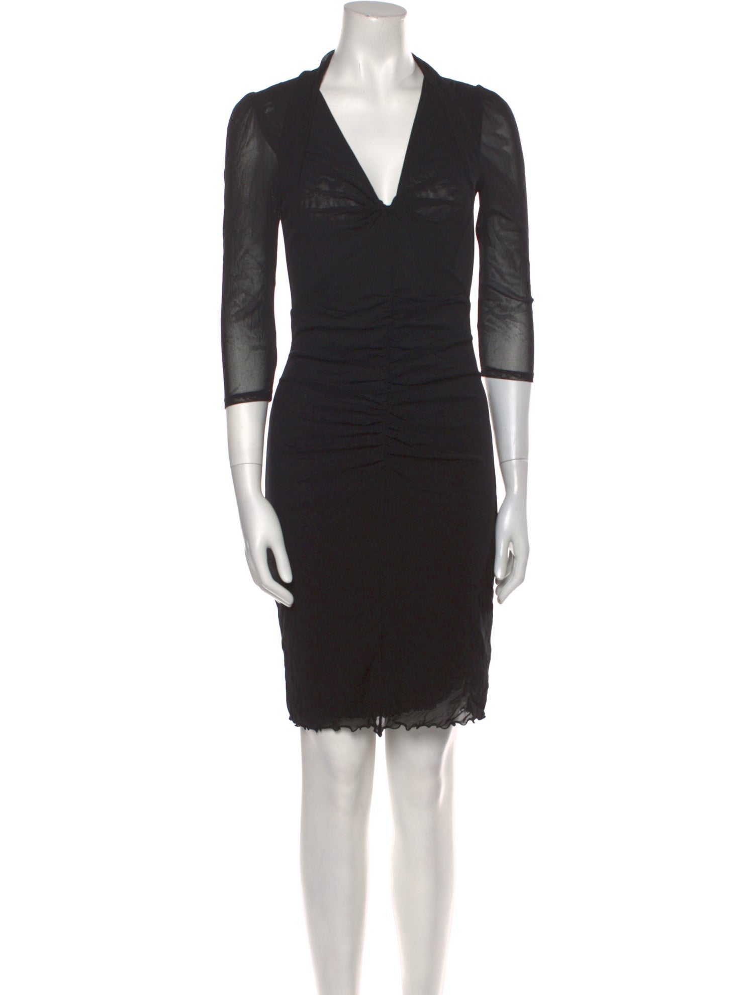 Diane von Furstenberg V-Neck Mini Dress