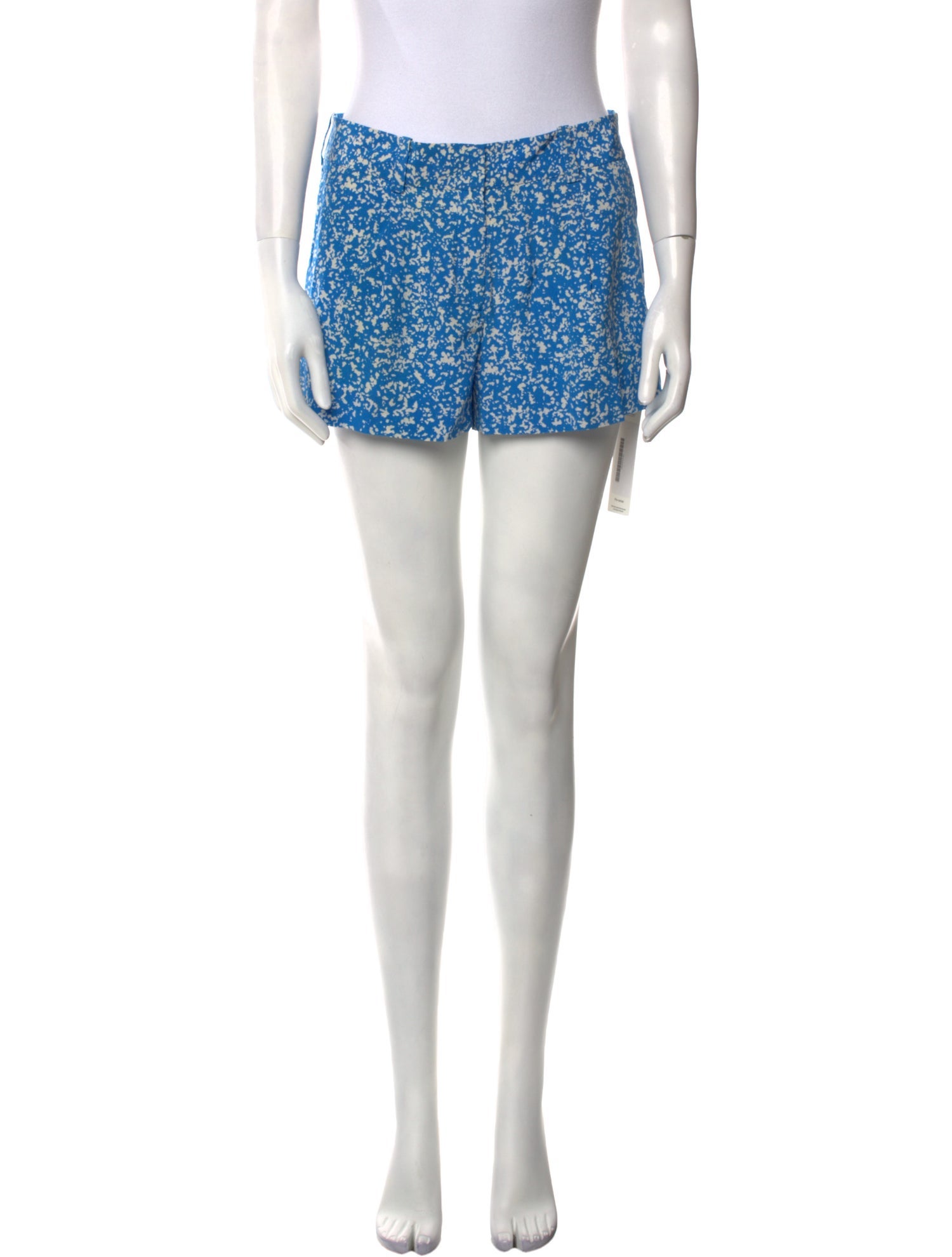 Diane von Furstenberg Silk Mini Shorts