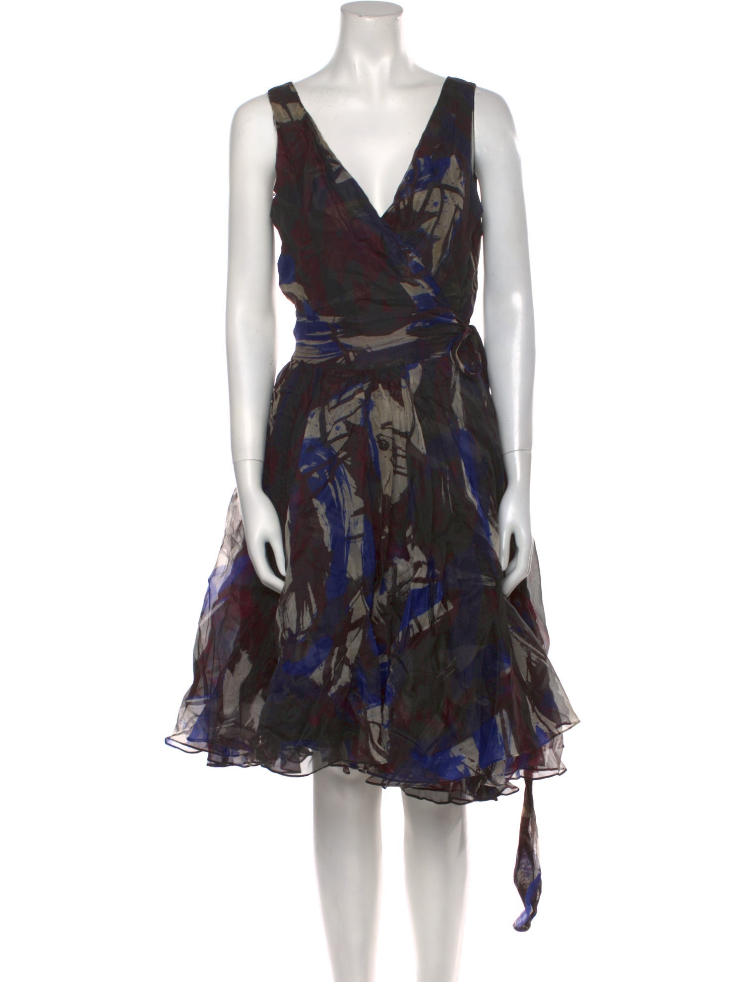 Diane von Furstenberg Silk Midi Length Dress