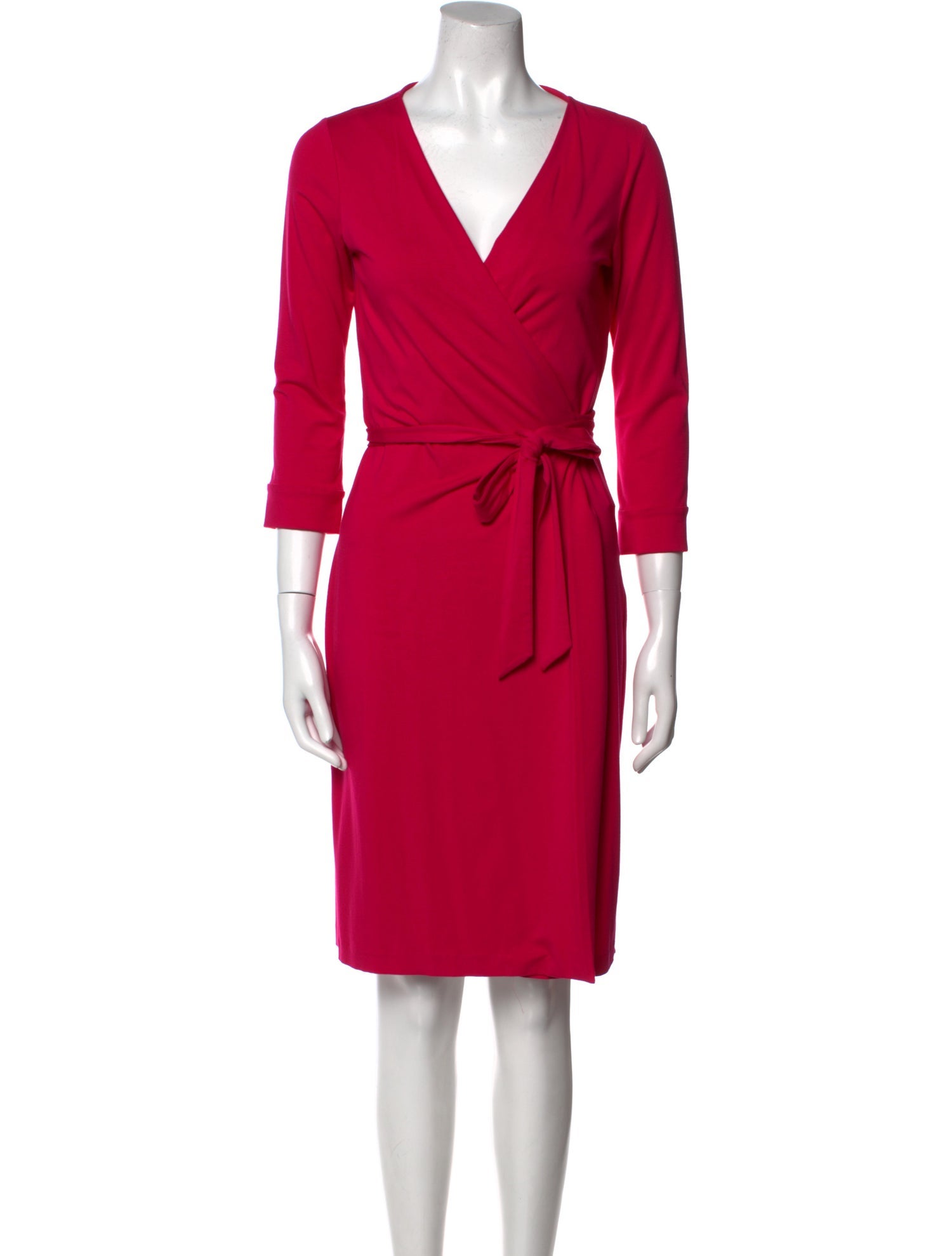 Diane von Furstenberg V-Neck Mini Dress