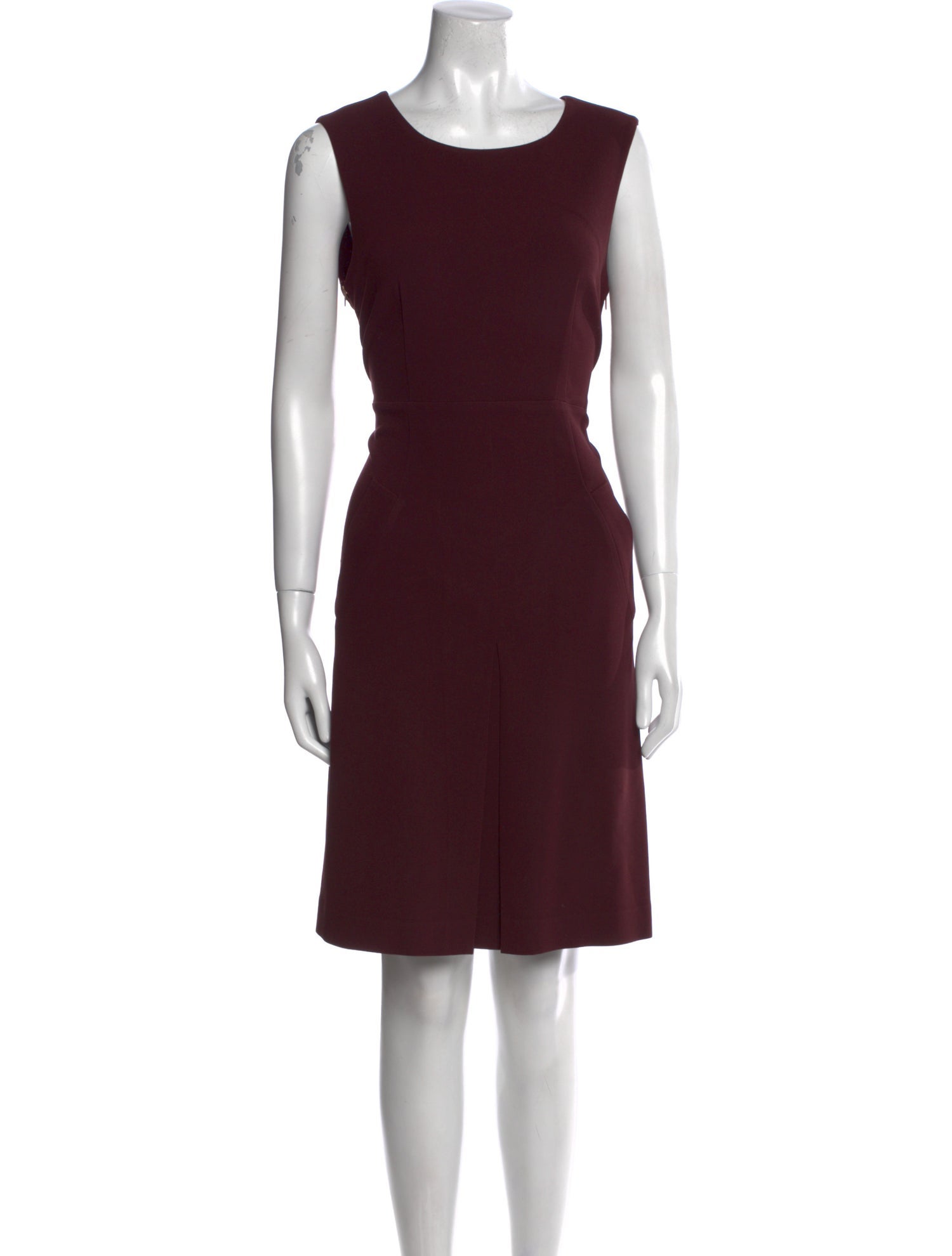 Diane von Furstenberg Scoop Neck Knee-Length Dress