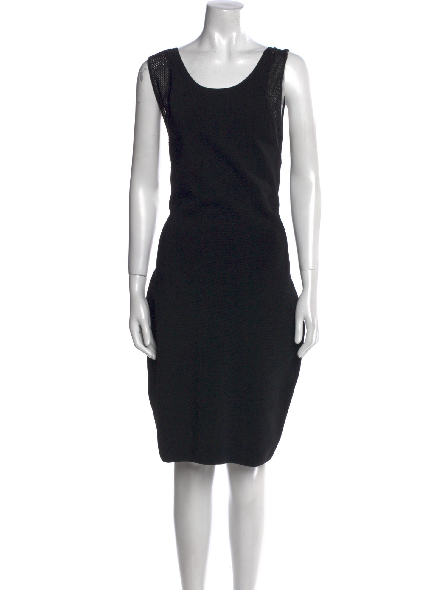 Diane von Furstenberg Scoop Neck Knee-Length Dress
