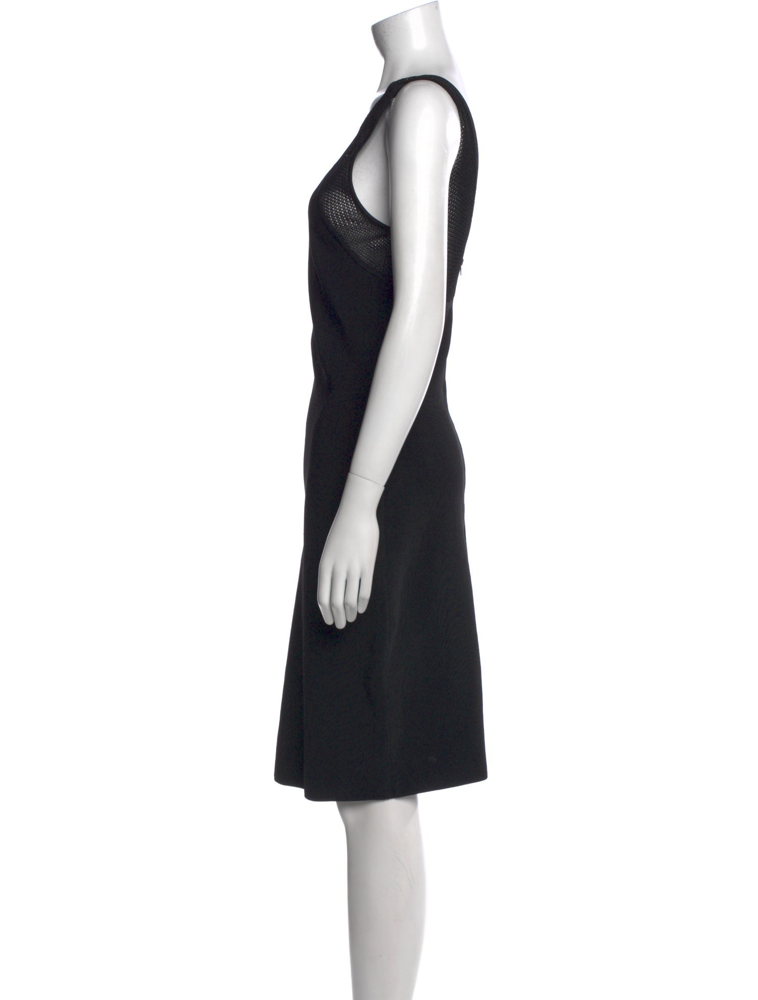 Diane von Furstenberg Scoop Neck Knee-Length Dress