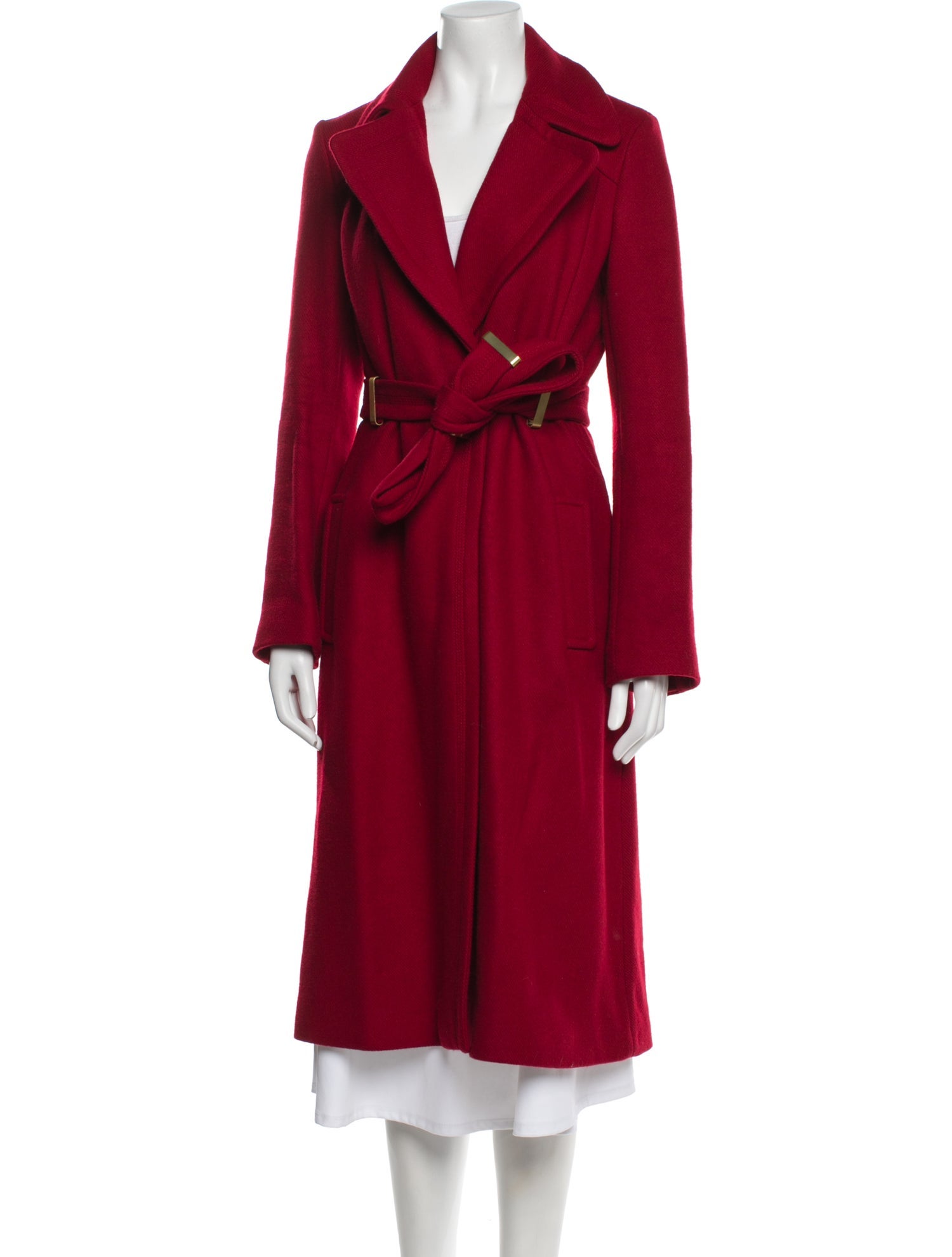 Diane von Furstenberg Wool Trench Coat