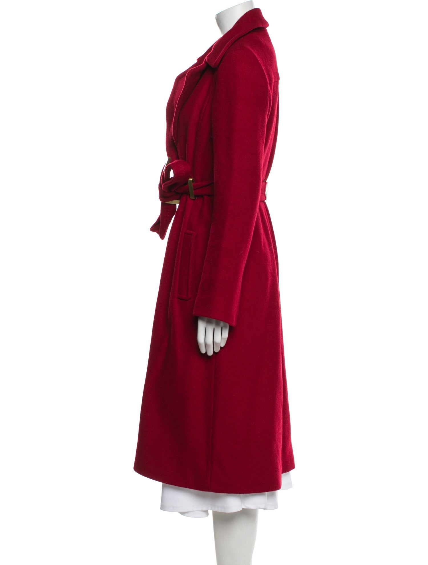 Diane von Furstenberg Wool Trench Coat