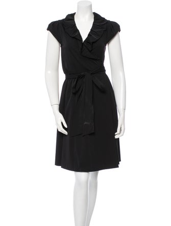 Diane von Furstenberg Ruffled Wrap Dress
