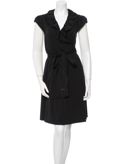 Diane von Furstenberg Ruffled Wrap Dress