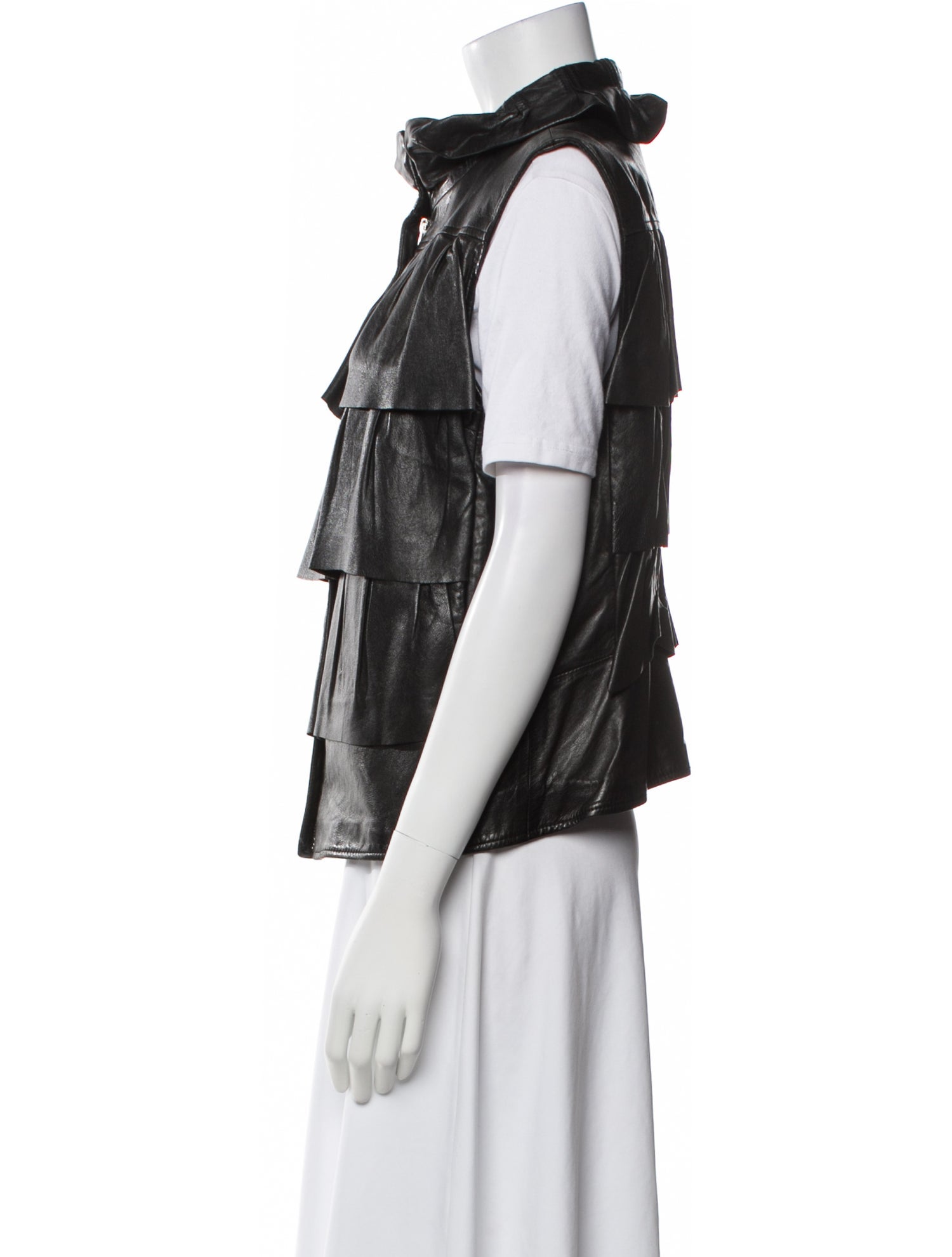 Diane von Furstenberg Leather Vest