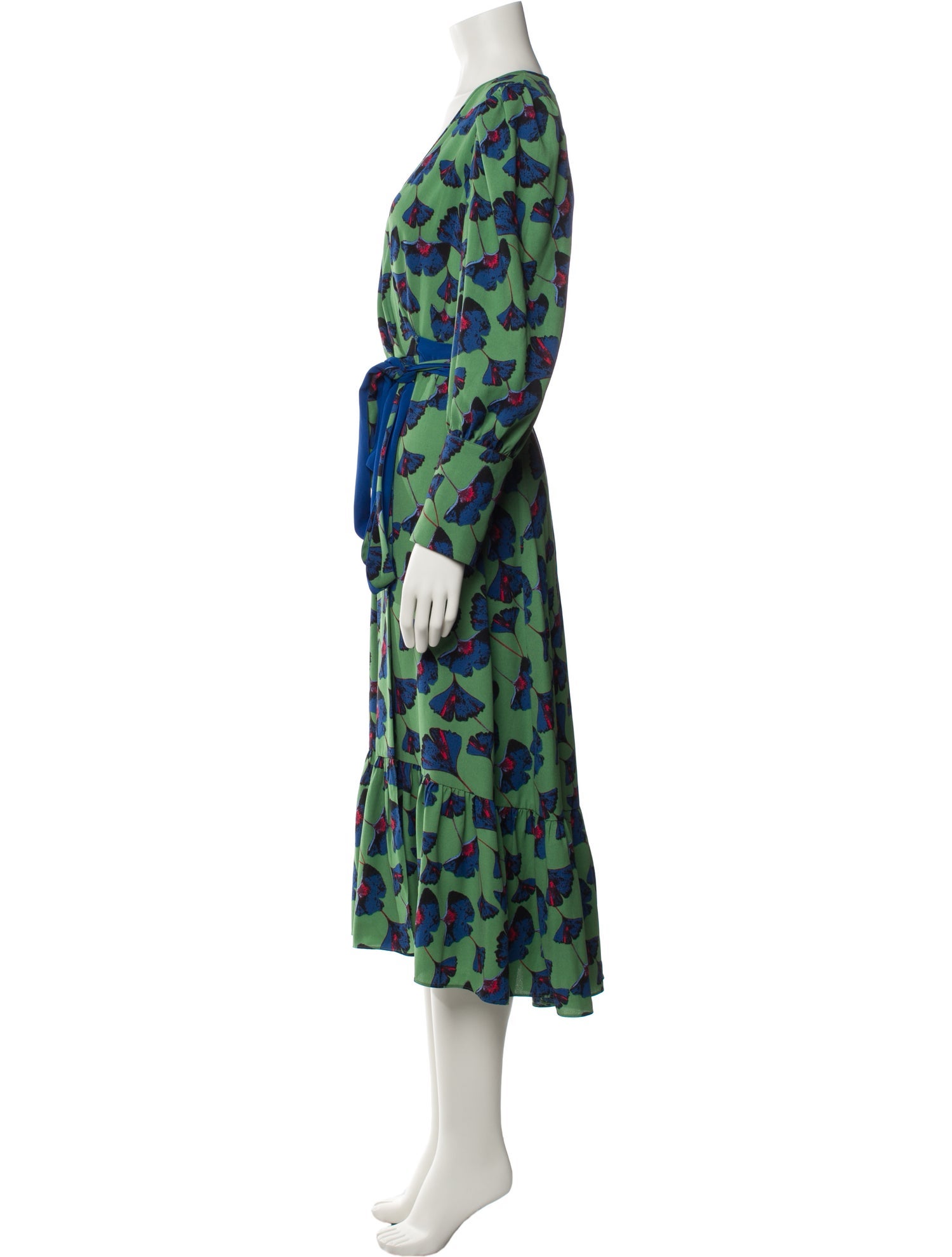 Diane von Furstenberg Printed Long Dress