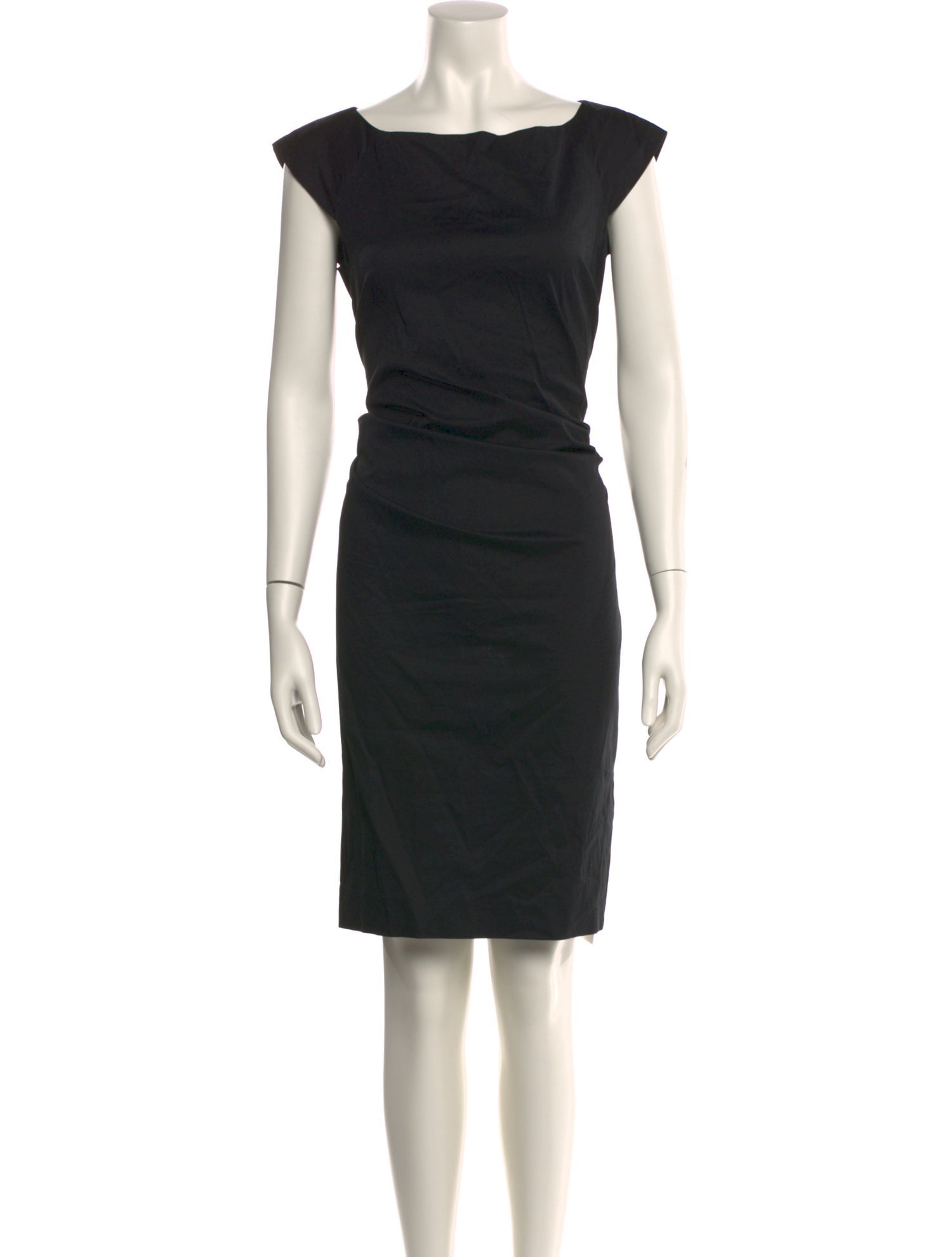 Diane von Furstenberg Bateau Neckline Knee-Length Dress