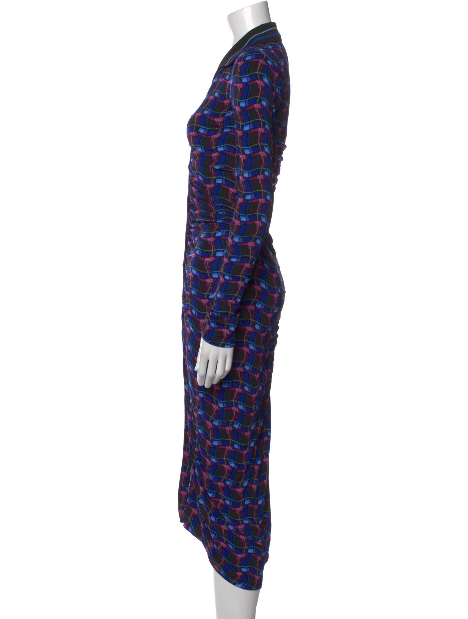 Diane von Furstenberg Printed Long Dress