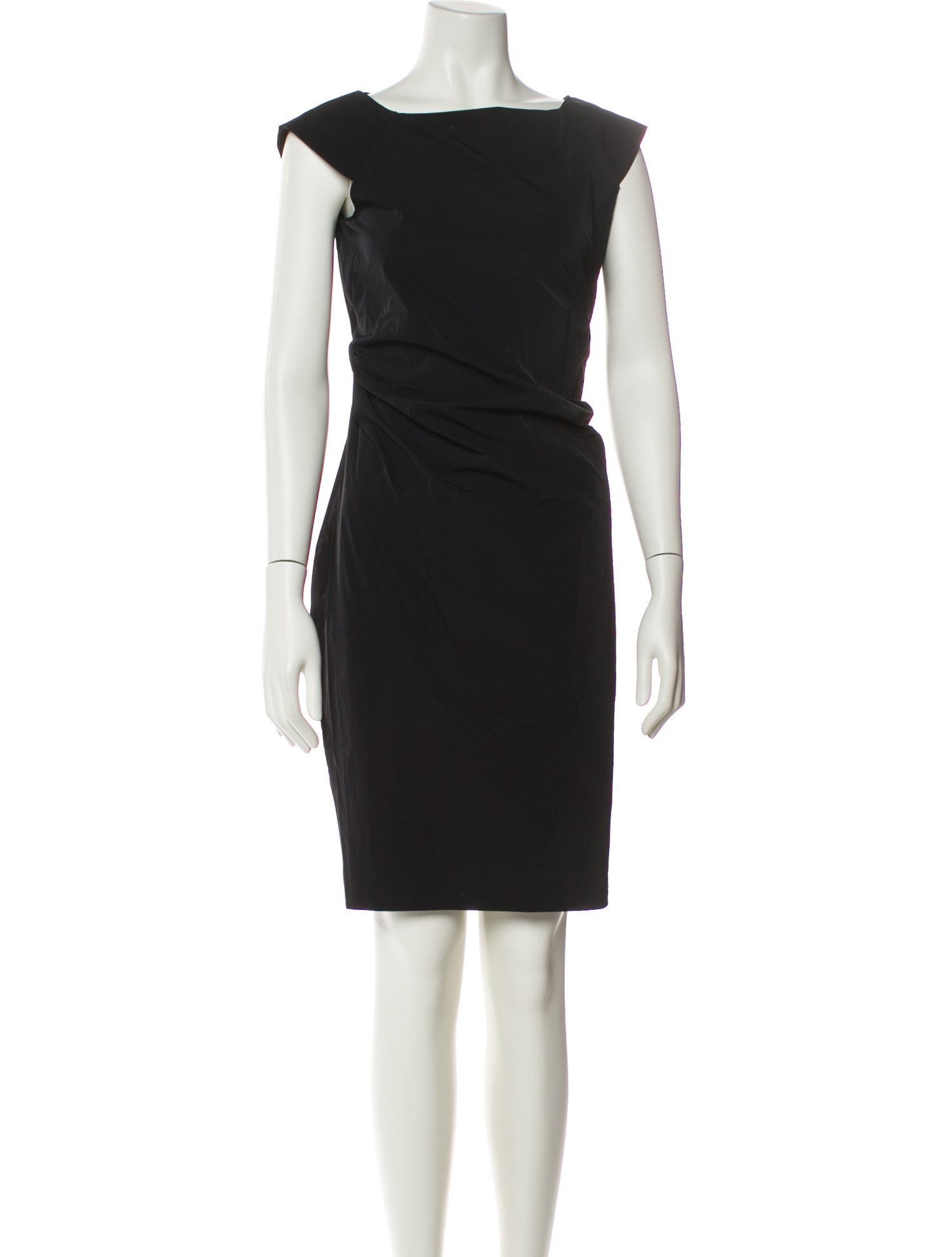 Diane von Furstenberg Bateau Neckline Knee-Length Dress