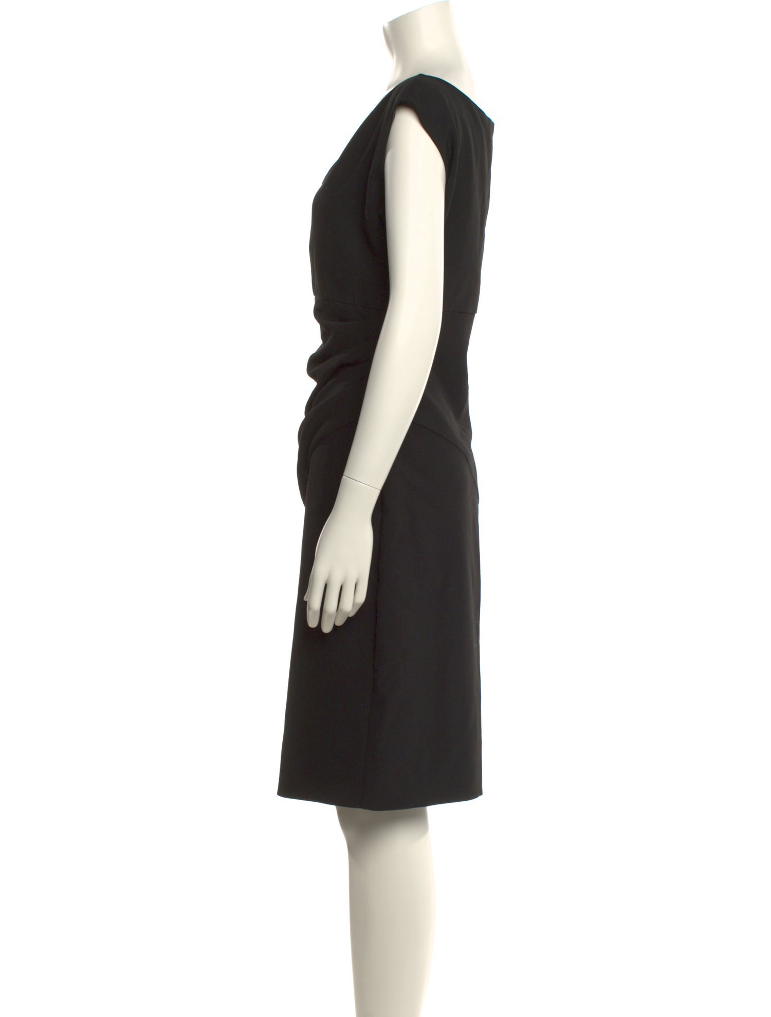 Diane von Furstenberg V-Neck Knee-Length Dress