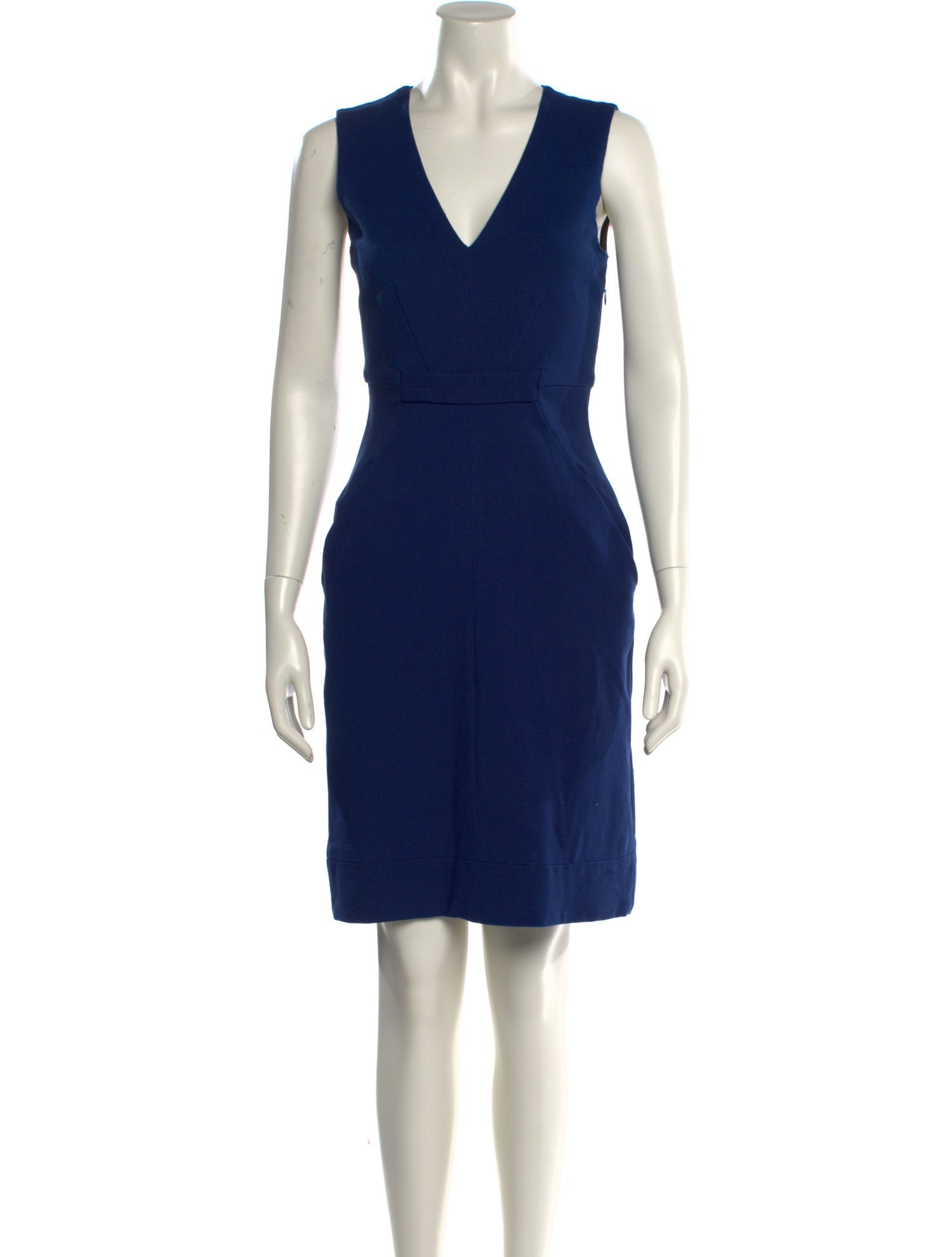 Diane von Furstenberg V-Neck Knee-Length Dress