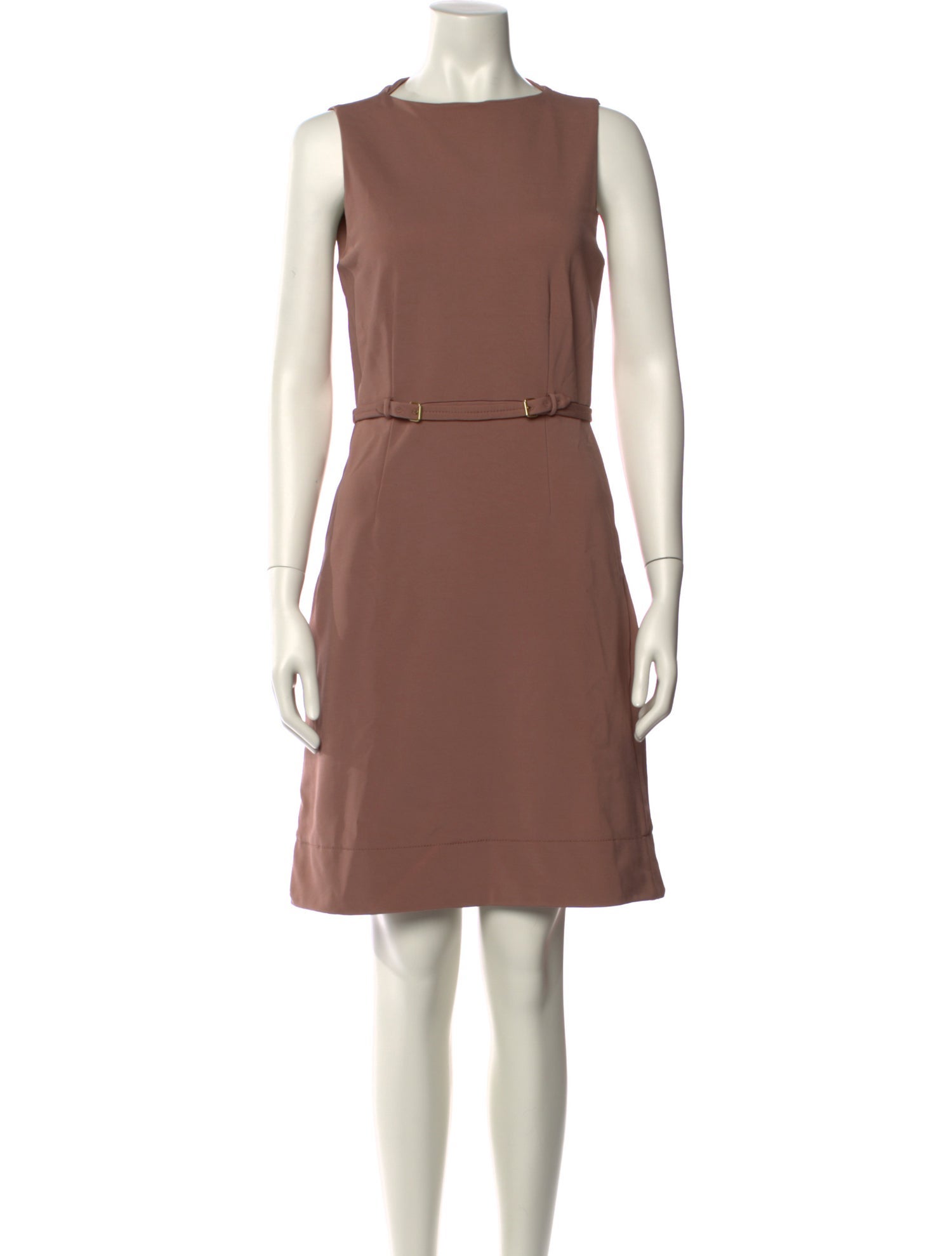 Diane von Furstenberg Bateau Neckline Knee-Length Dress